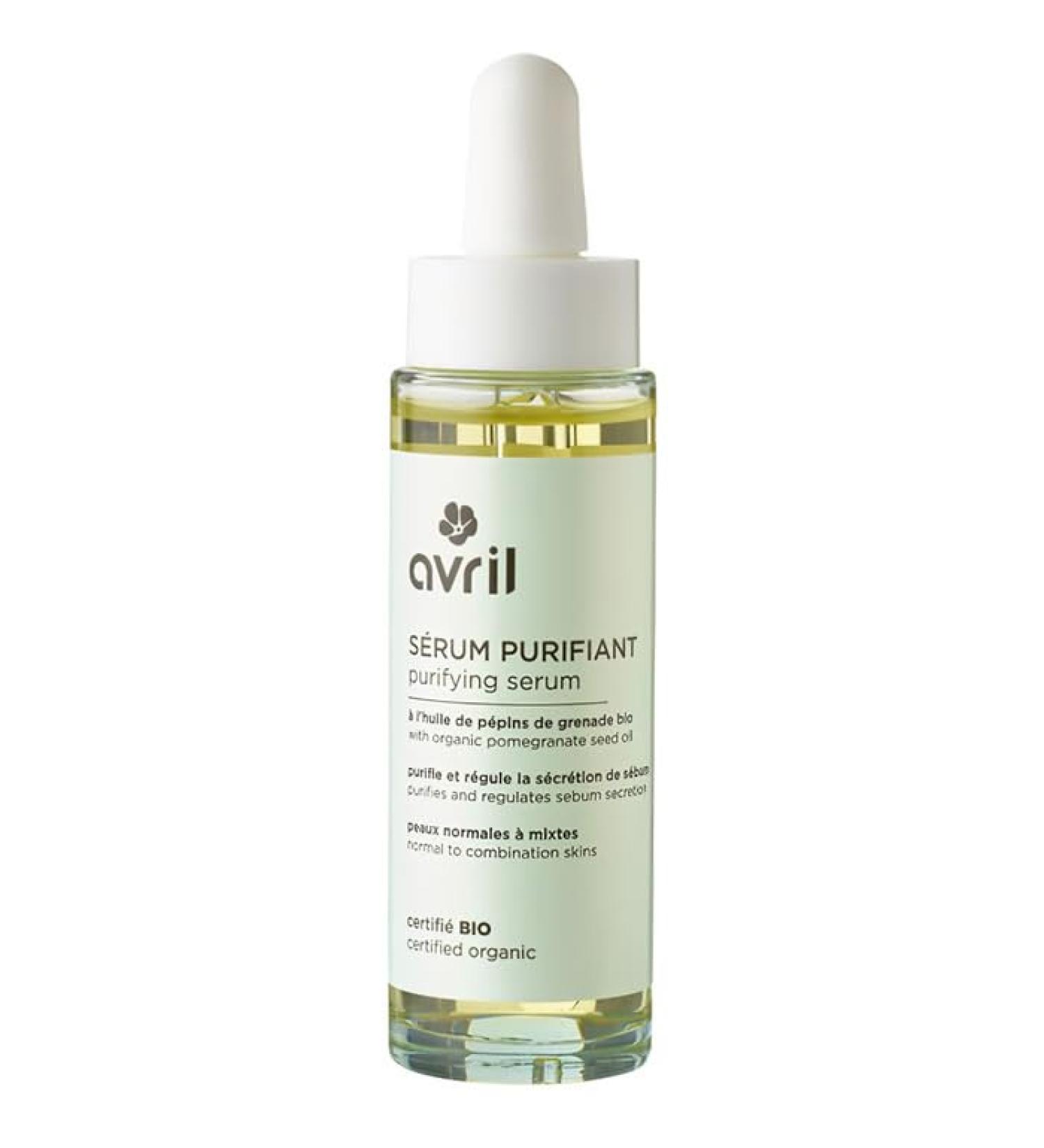 Avril Purifying Face Serum with Organic Pomegranate Seed Oil 30 ml