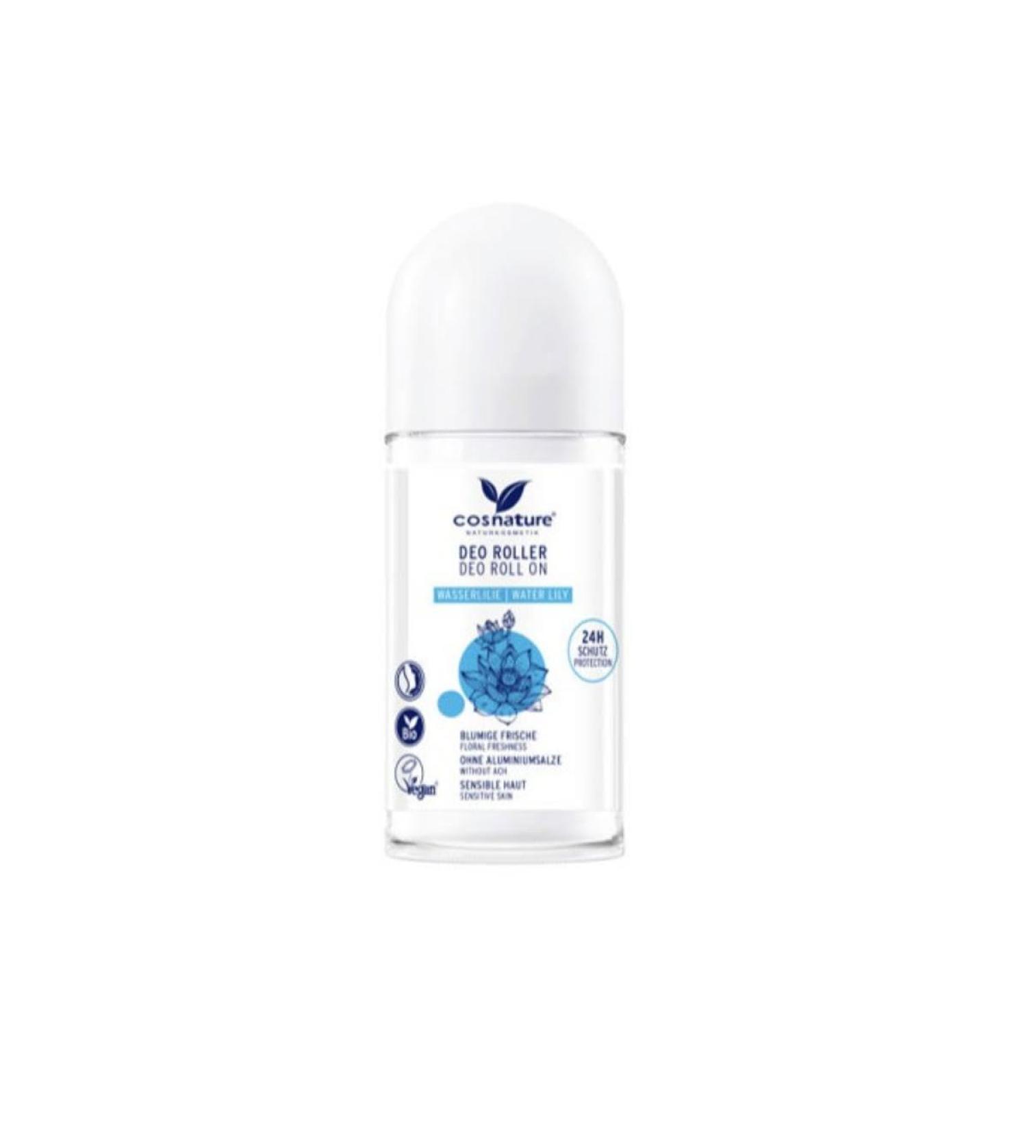 cosnature Deodorant Roll On Water Lily, 50 ml