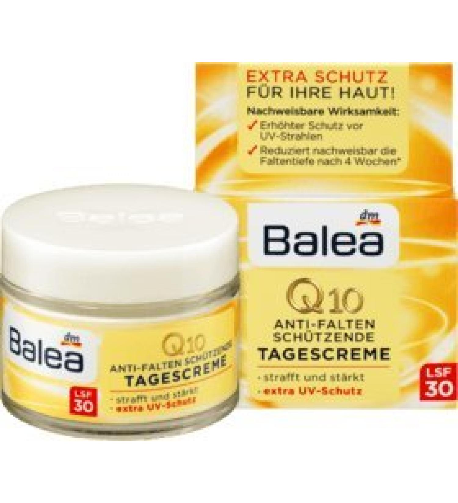 Balea Q10 Anti-Wrinkle Protective Day Cream SPF 30 50 ml - German product