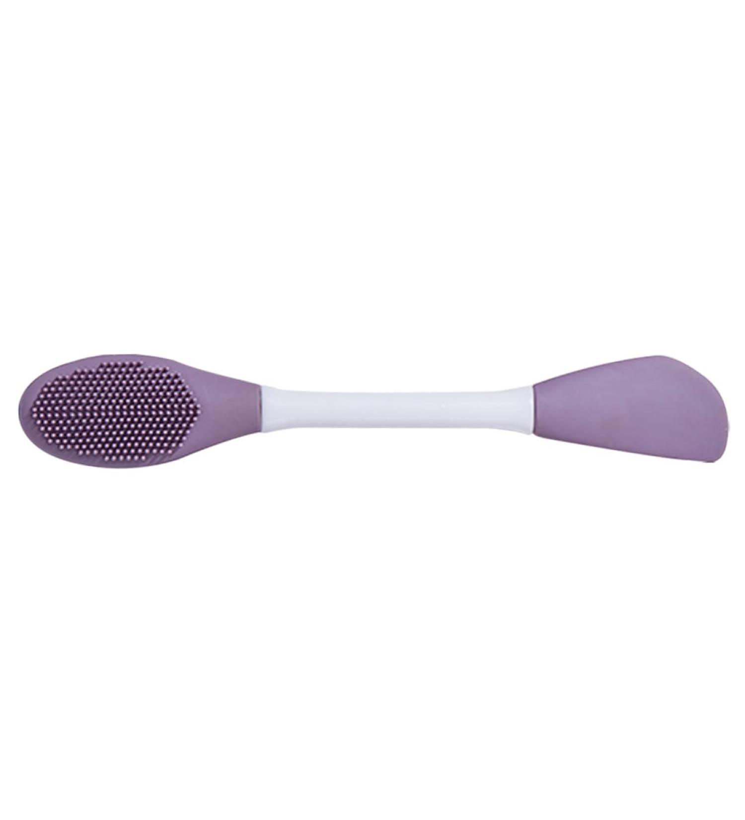 Beatifufu Applier Facial Applicator Makeup Facial Scrub Clay Brush Clay Brush Applicator Scrubber Applicator Double Head Cleaning Brush - Buy Online on GoSupps.com
