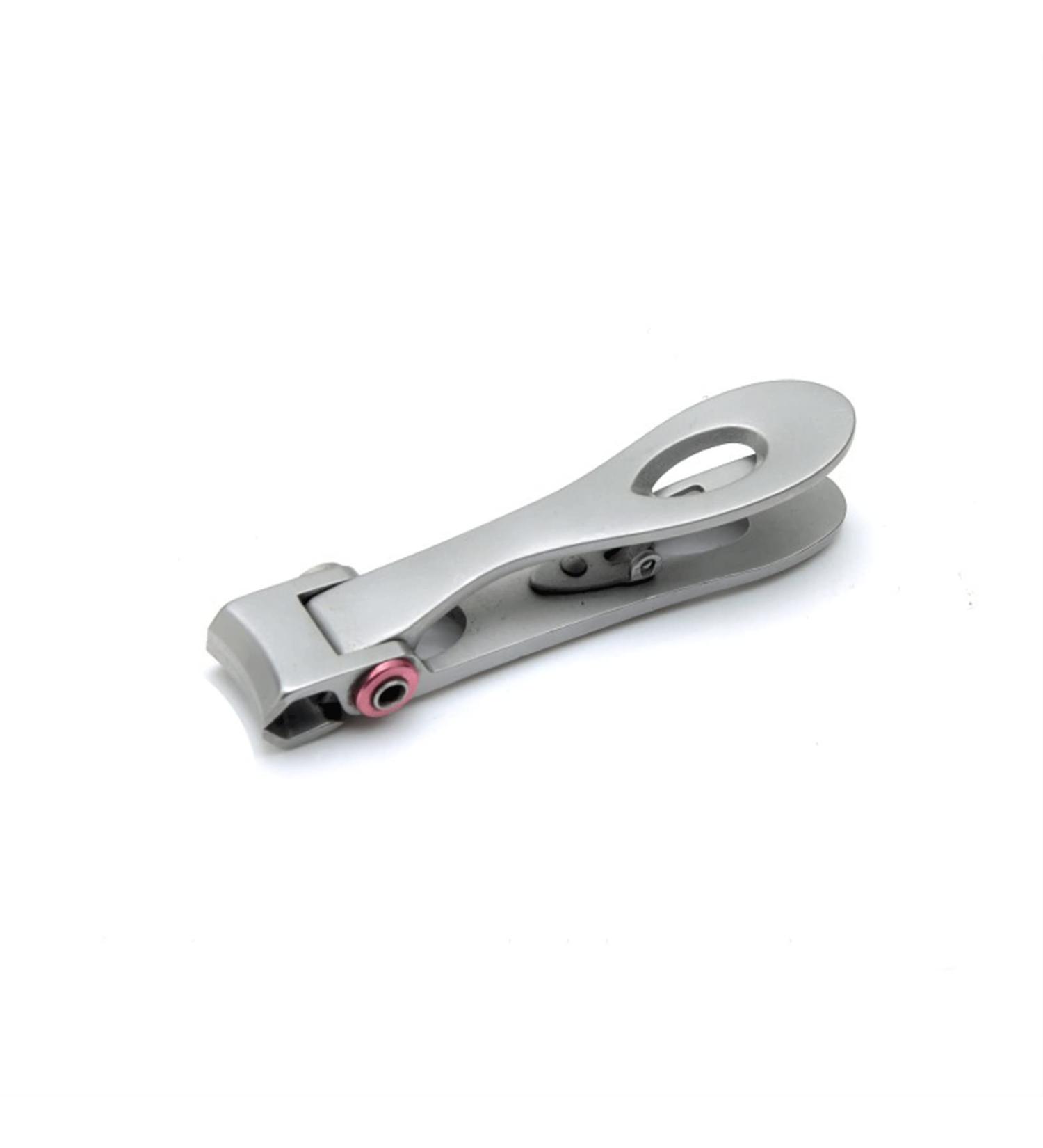 SVAASA Nail Clippers Professional Nail Clippers Stainless Steel Nail Cutter Toenail Fingernail Manicure Trimmer Toenail Clippers for Thick Nails (Color : Pink)