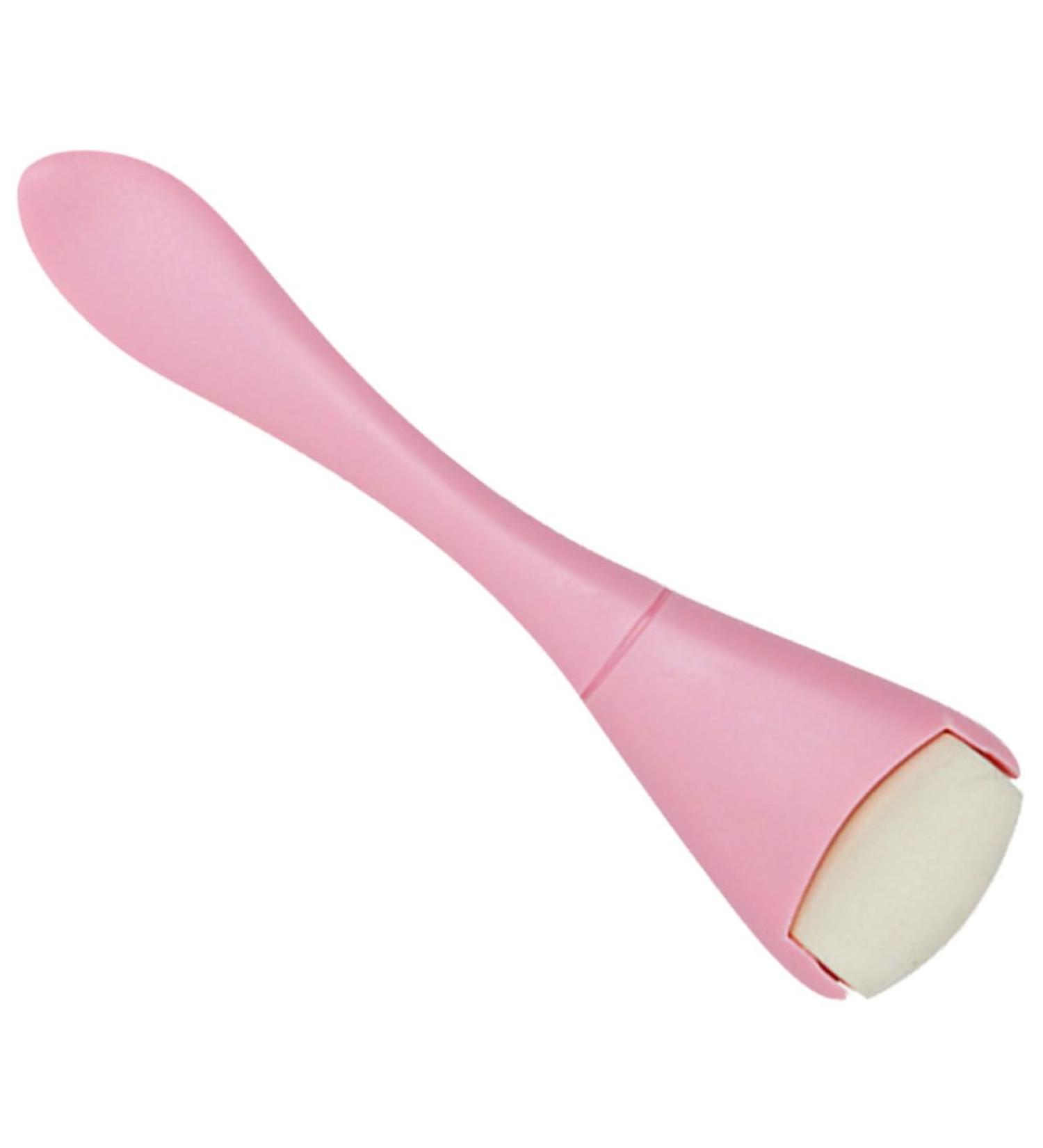 WOONEKY Oil Removal Roller Volcanic Stone Face Roller Facial Massaging Roller Oil Control Facial Massager Facial Massager Stone Face Skin Oil Absorbing Stick Face Lift Roller 10.30X2.70X1.50CM Pink - Buy Online on GoSupps.com