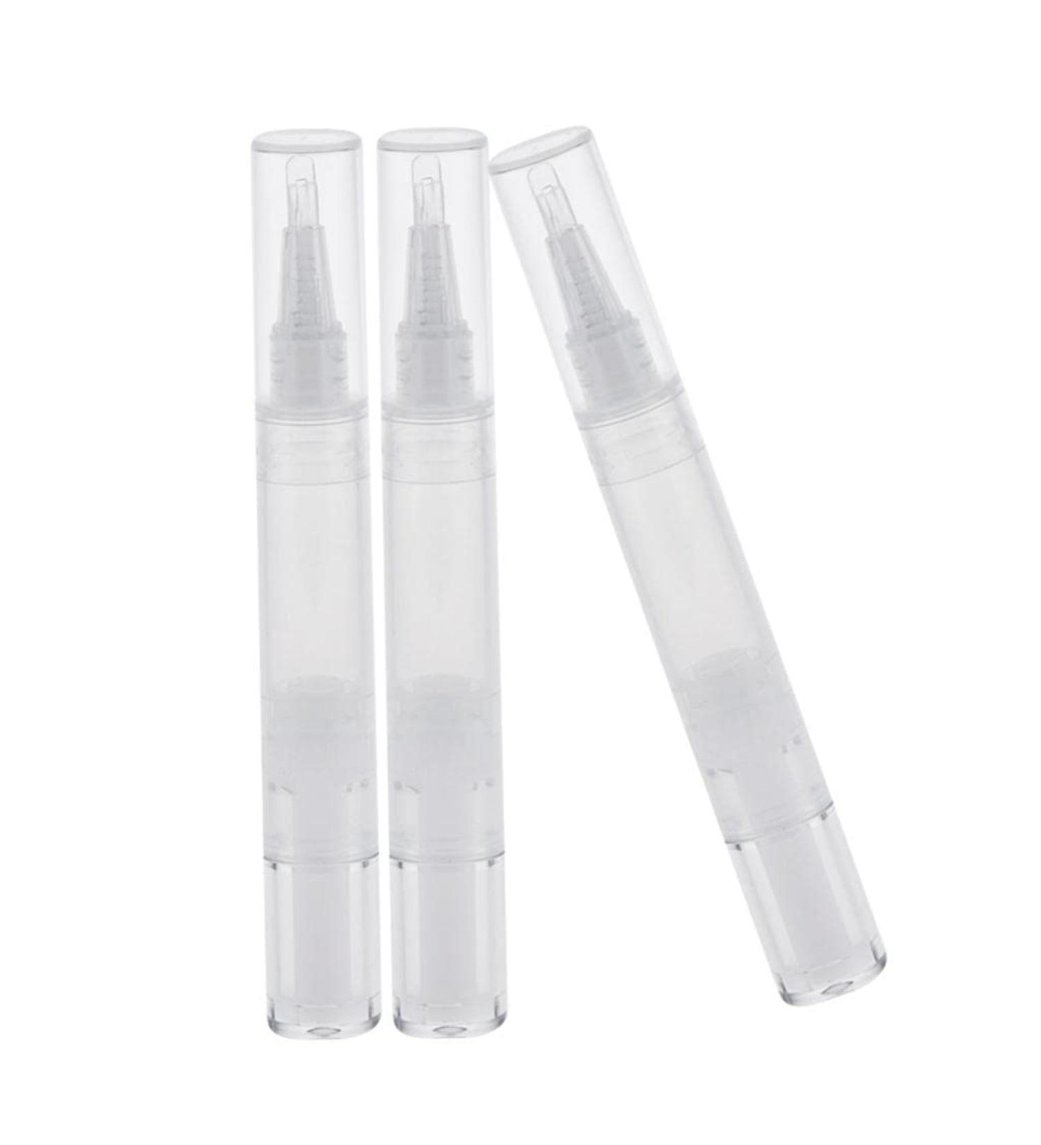 Buy Sharplace Clear Plastic Liquid Twist Pens - 5ml Empty Concealer Cream Pens with Brush | International Shipping Available - Buy Online on GoSupps.com