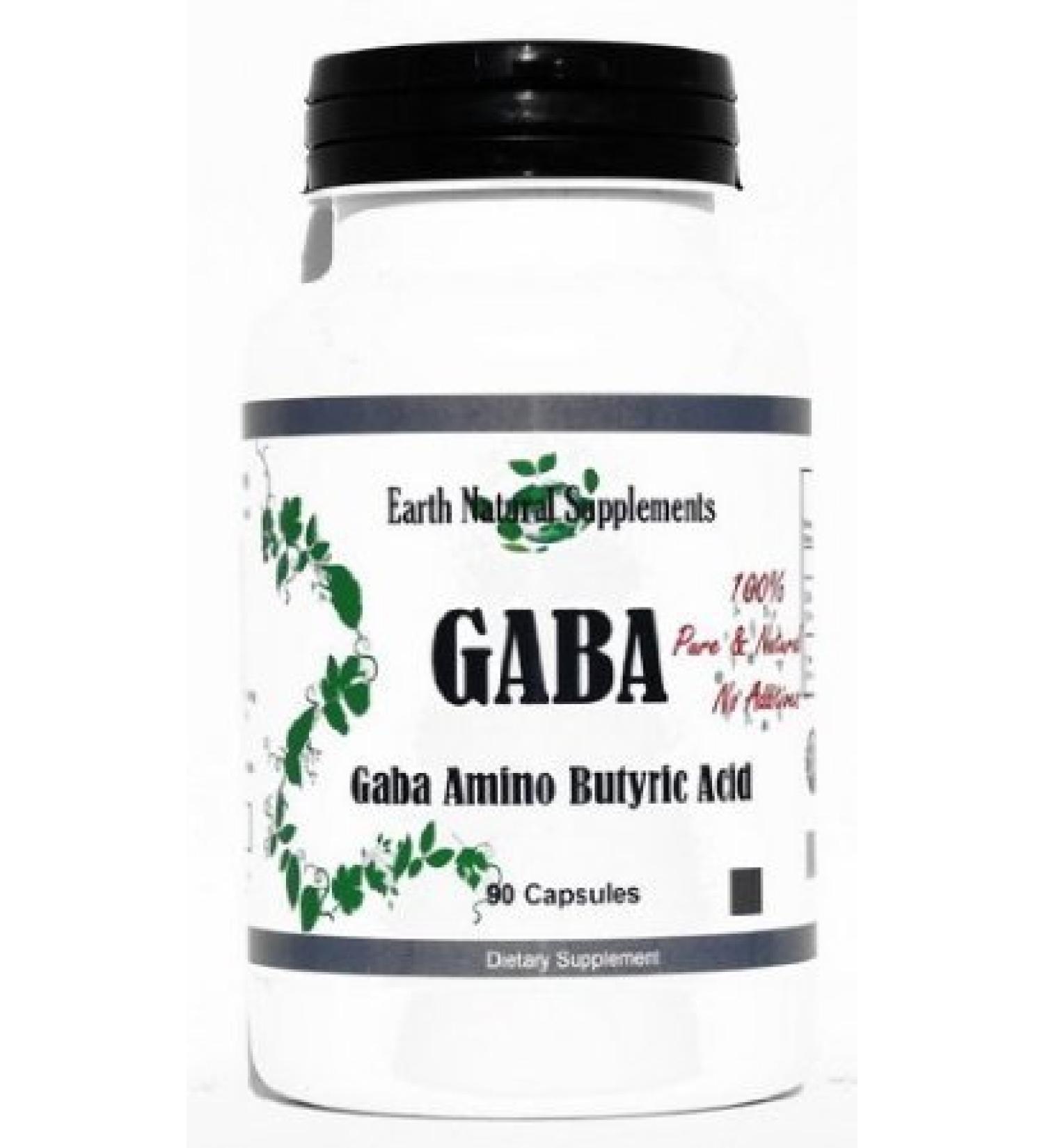Gaba - 180 Capsules 600 Mg * Gama Aminobutyric Acid Amino Acid (2 Bottles)