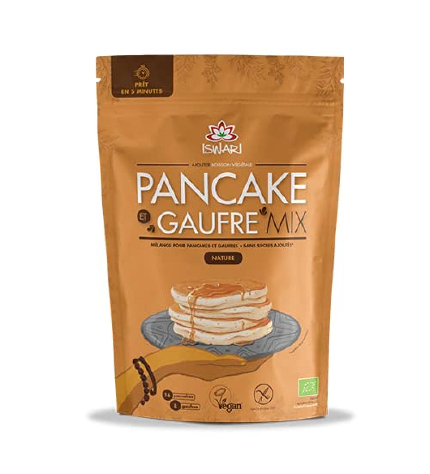 Pancake et Gaufre Mix - Nature 400g - Buy Online on GoSupps.com