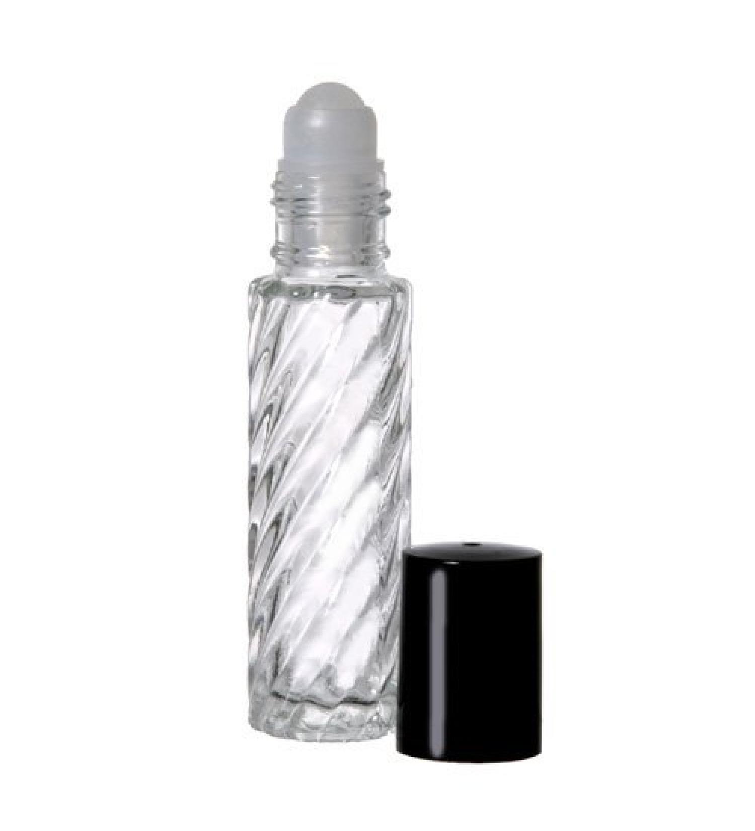 Roll On Refillable Glass Perfume Bottle Purse or Travel Size