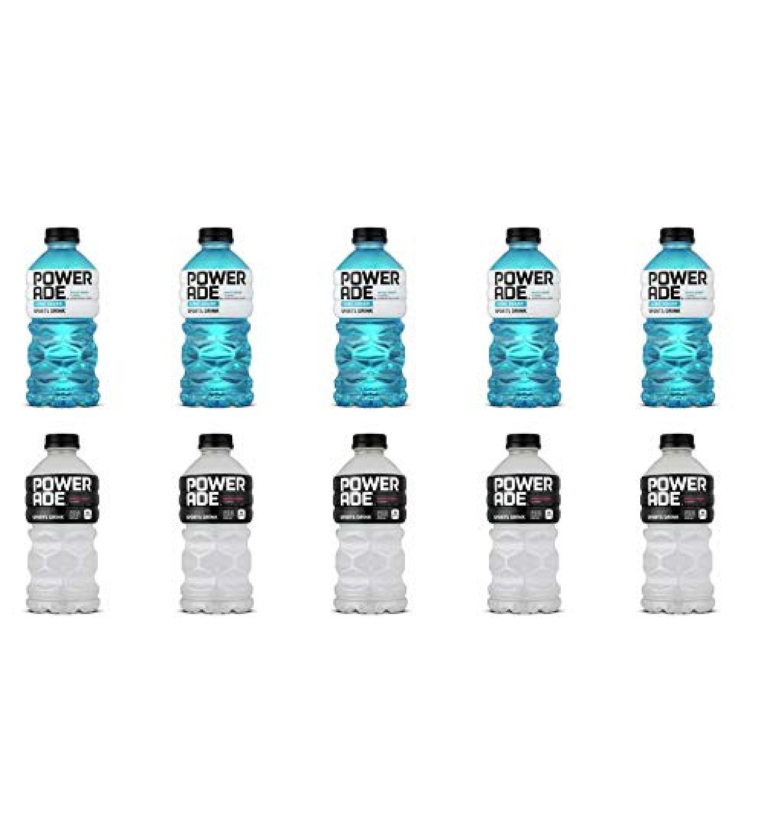 LUV BOX-Variety Zero Powerade Pack 28oz 10 Pack Mixed Berry Grape