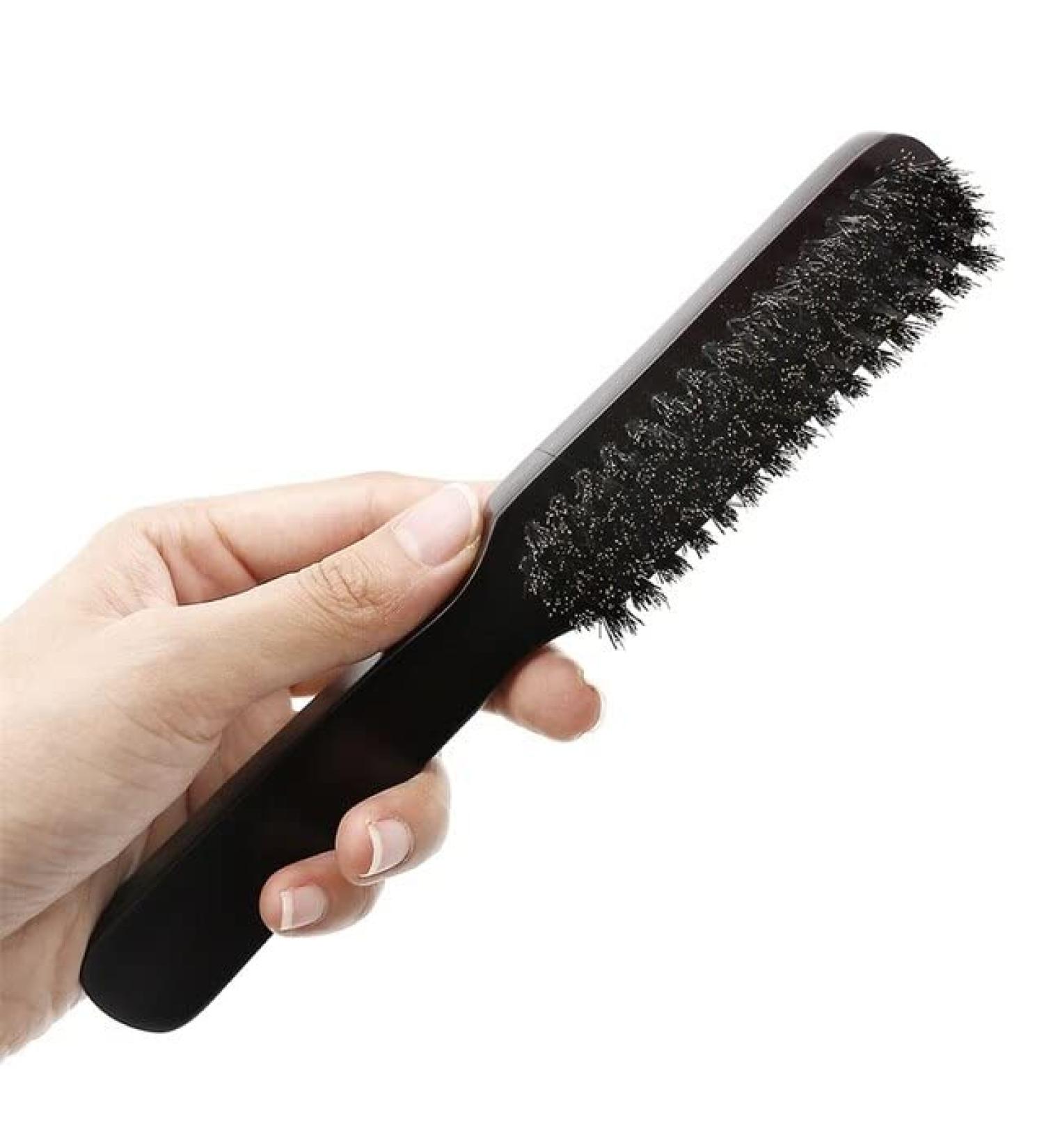 Ailife Soft Wild Boar Bristle Beard Brush for Men | Wooden Handle Hair Styling & Razor Brush - Buy Online on GoSupps.com