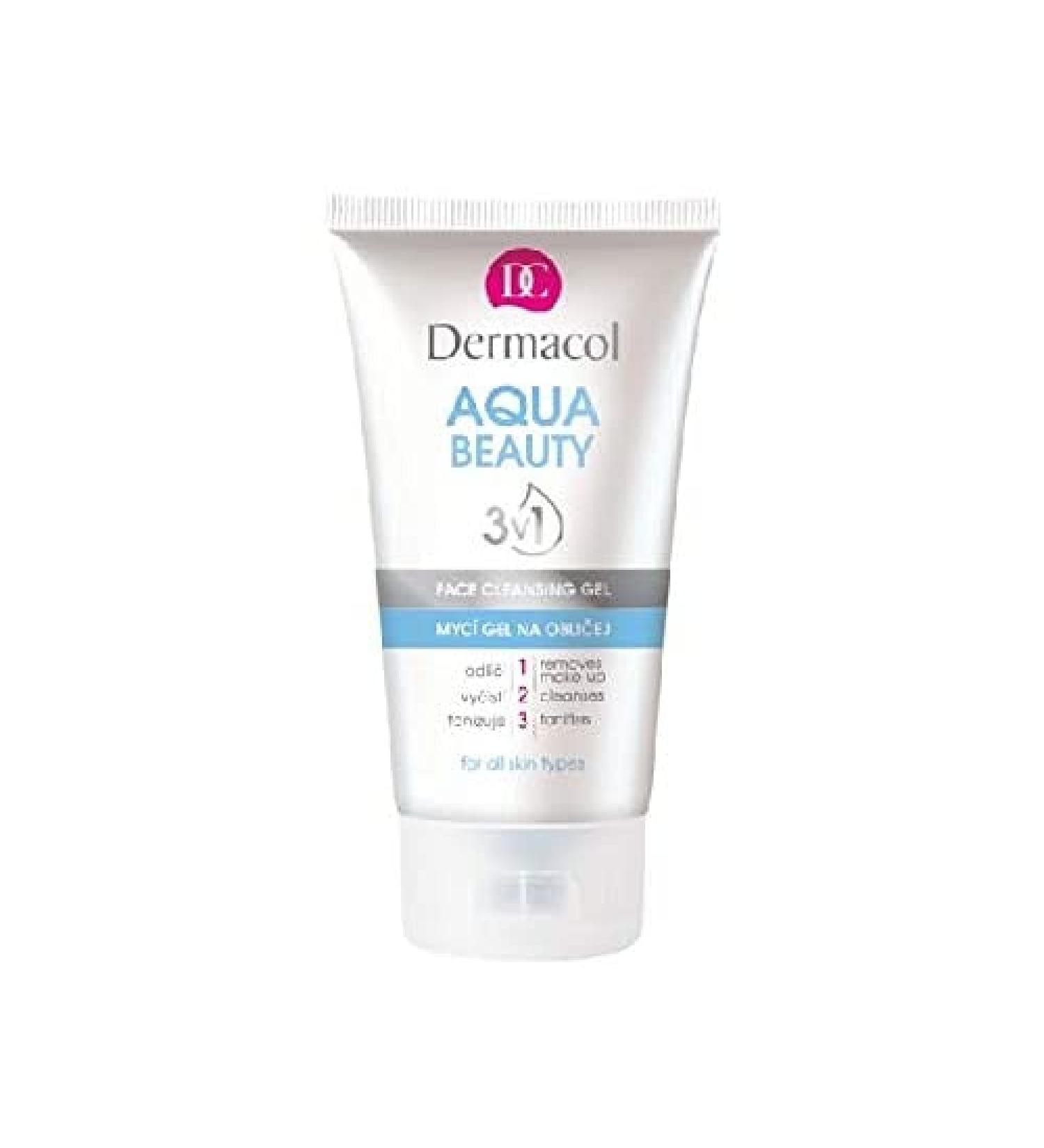 Dermacol Aqua Beauty 3-in-1 Face Cleansing Gel