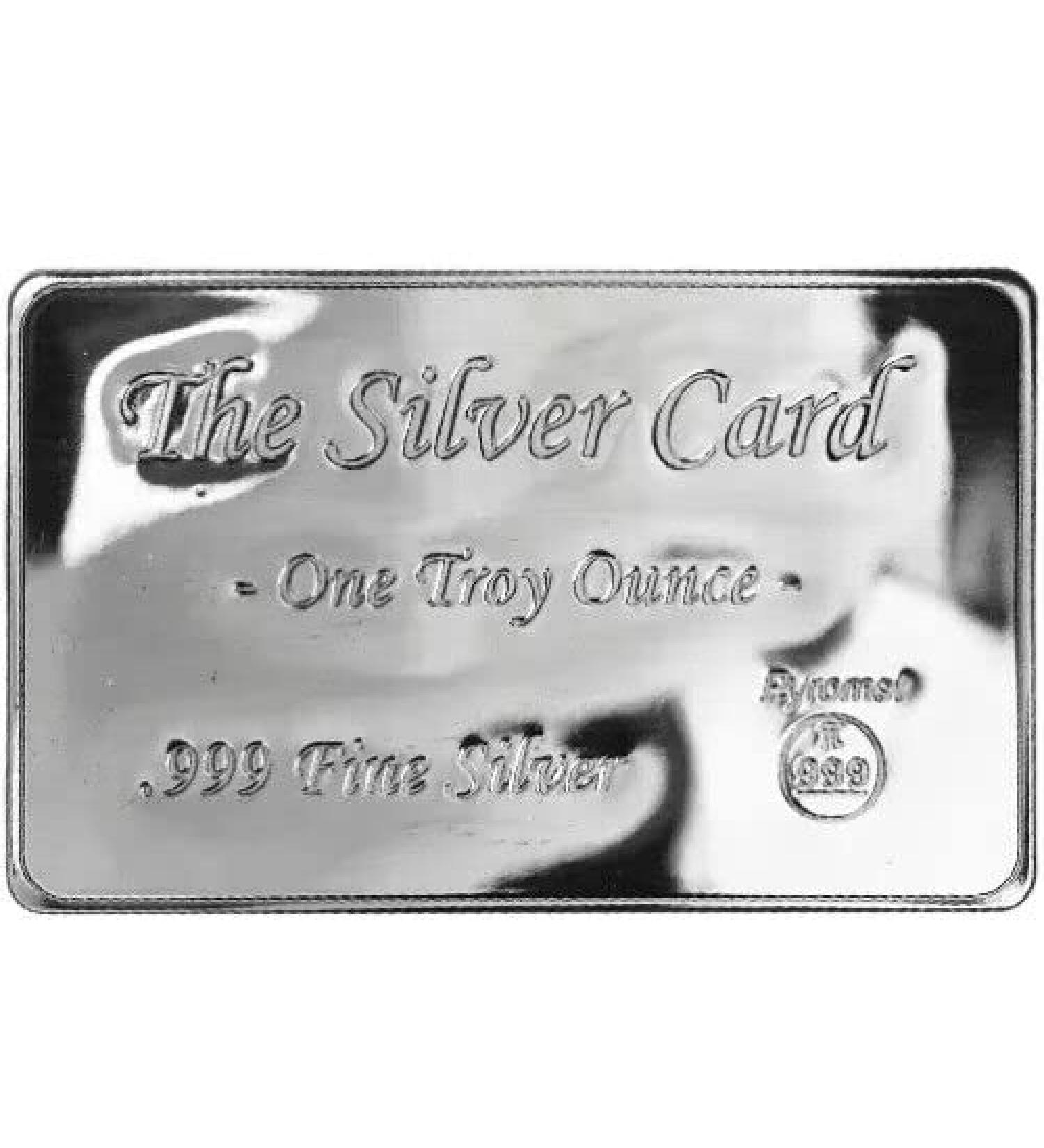 1 Troy oz Pure Silver Bars  Silver oz .999 Pure bar  Precision Minted one Once Silver bar  Mirror Finish Silver Bullion Brilliant Rectangular Coins with Certificates of Authenticity by Pyromet - Buy Online on GoSupps.com