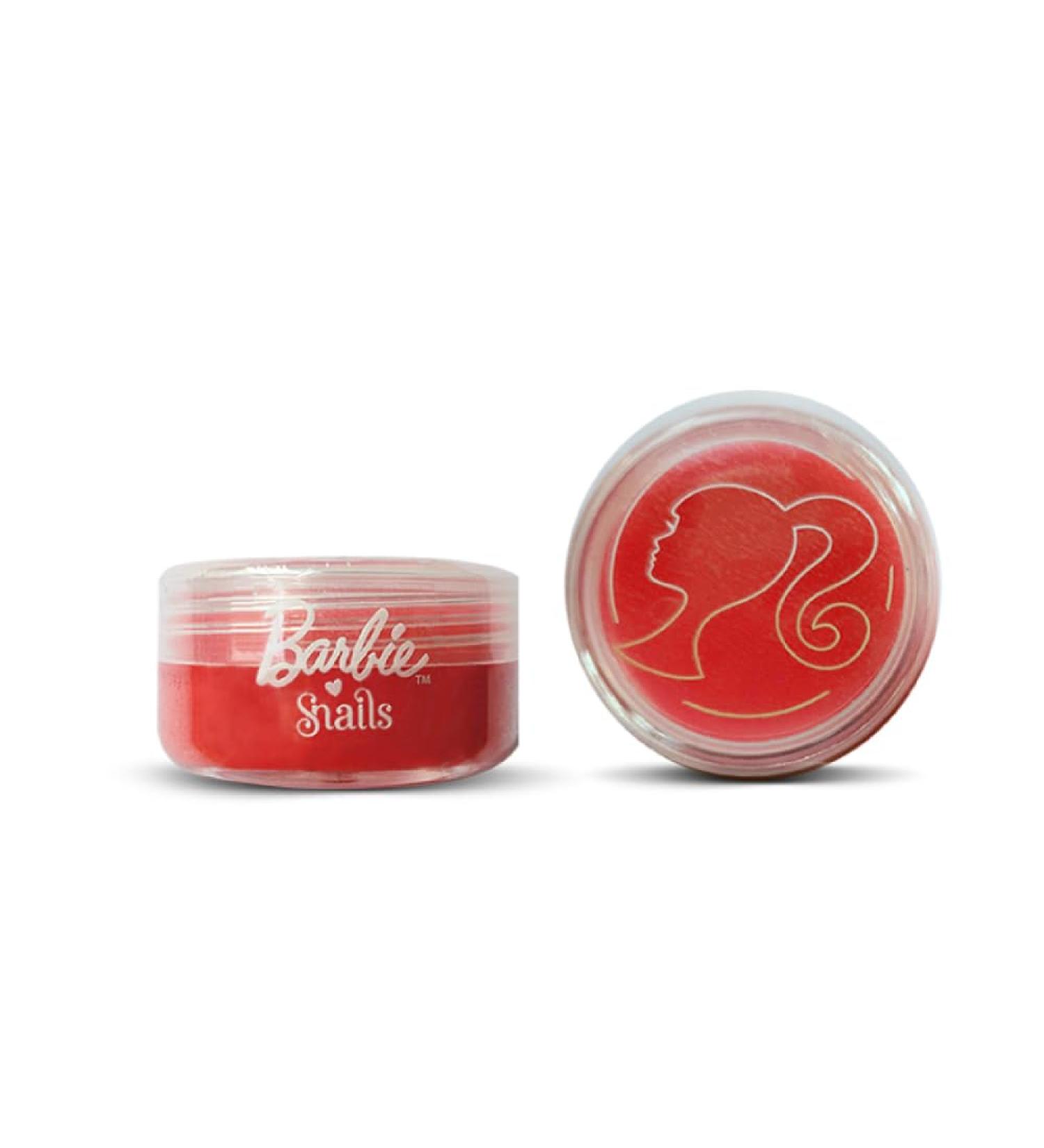 snails safe nails Barbie Red Lip Balm Snails