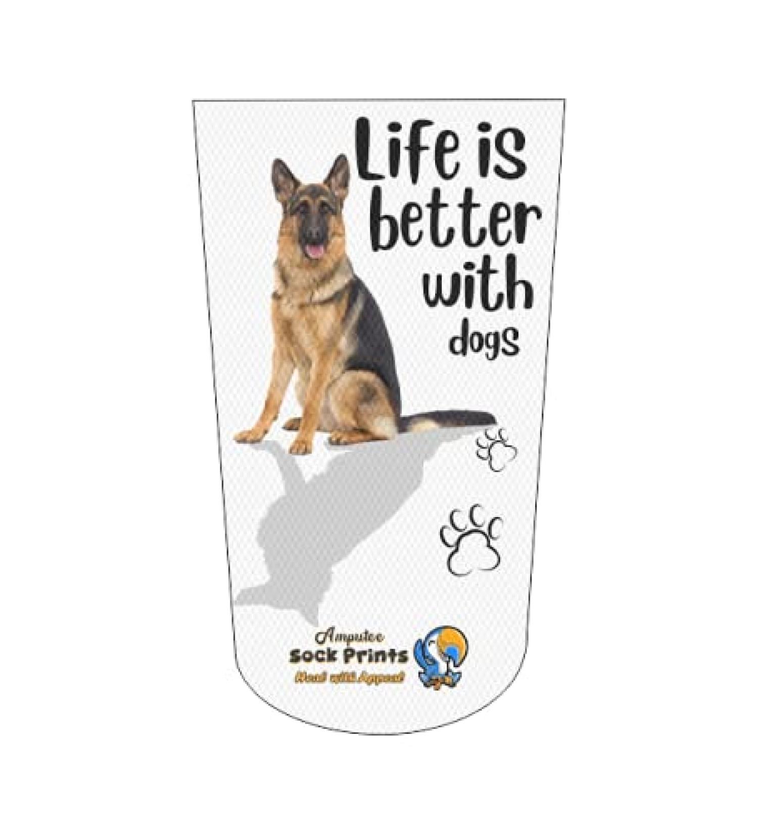 Heal with Appeal 3Ply Amputee Stump Sock for German Shepherd - Comfort and Support - Buy Online on GoSupps.com