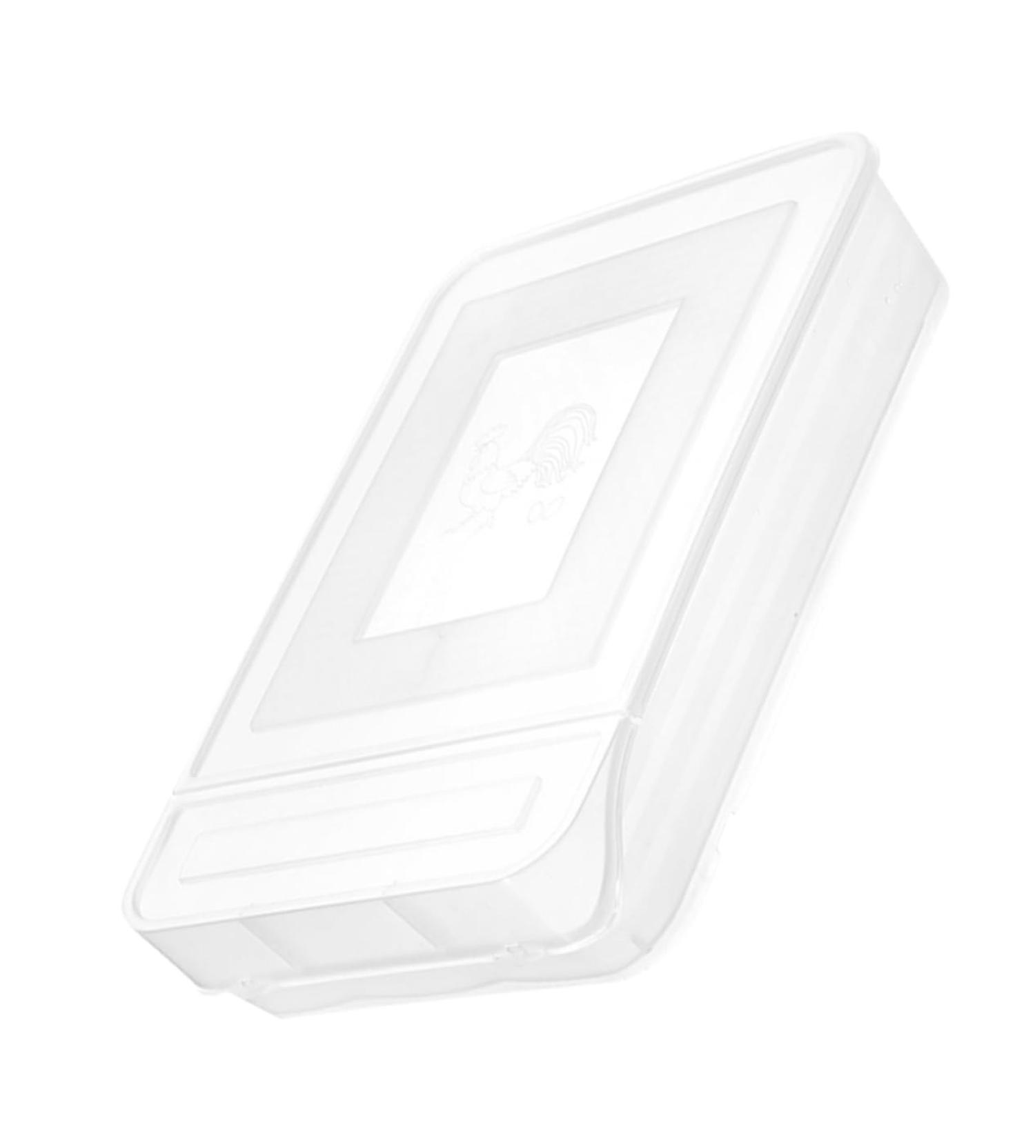 OSALADI 1pc box Capacity Multifunctional Holder Kitchen White Egg Plastic Refrigerator Tray Stackable Home White 31.5x22cm - Buy Online on GoSupps.com