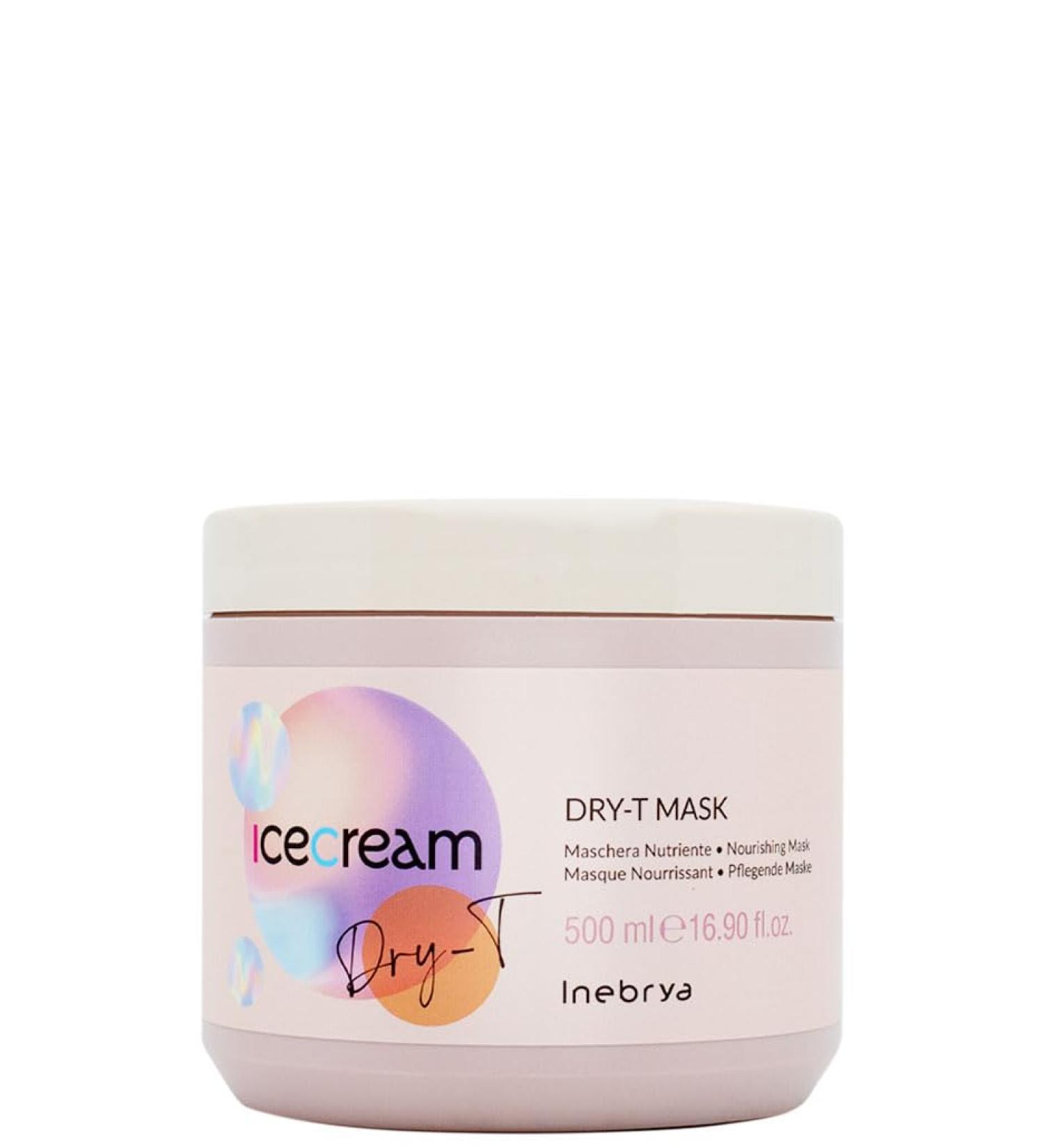 Inebrya Ice Cream Dry-T Mask - Maschera Nutriente 500ml