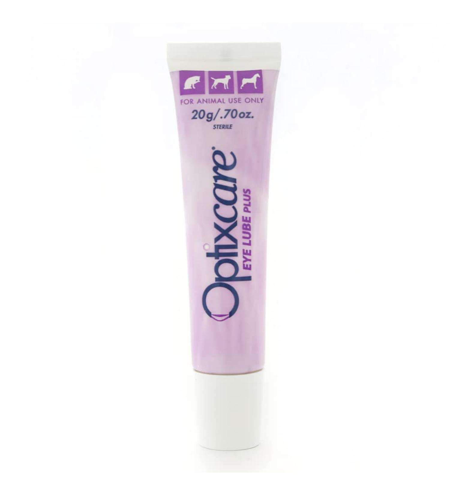OptixCare Dog & Cat Eye Lube Plus Hyaluron Lubricating Gel Hyaluron (20 g) - Buy Online on GoSupps.com