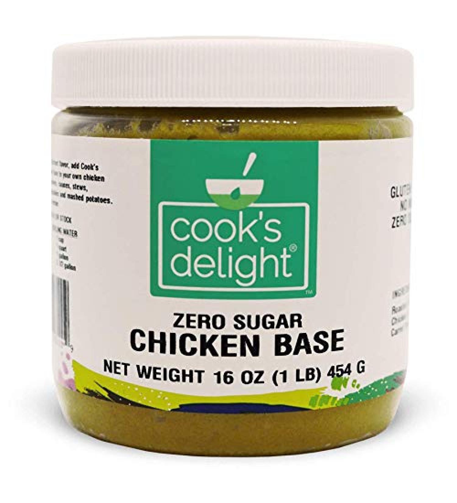 Cook's Delight Zero Sugar Chicken Base CH-801 - Savory and Sugar-Free Flavor Booster - Buy Online on GoSupps.com