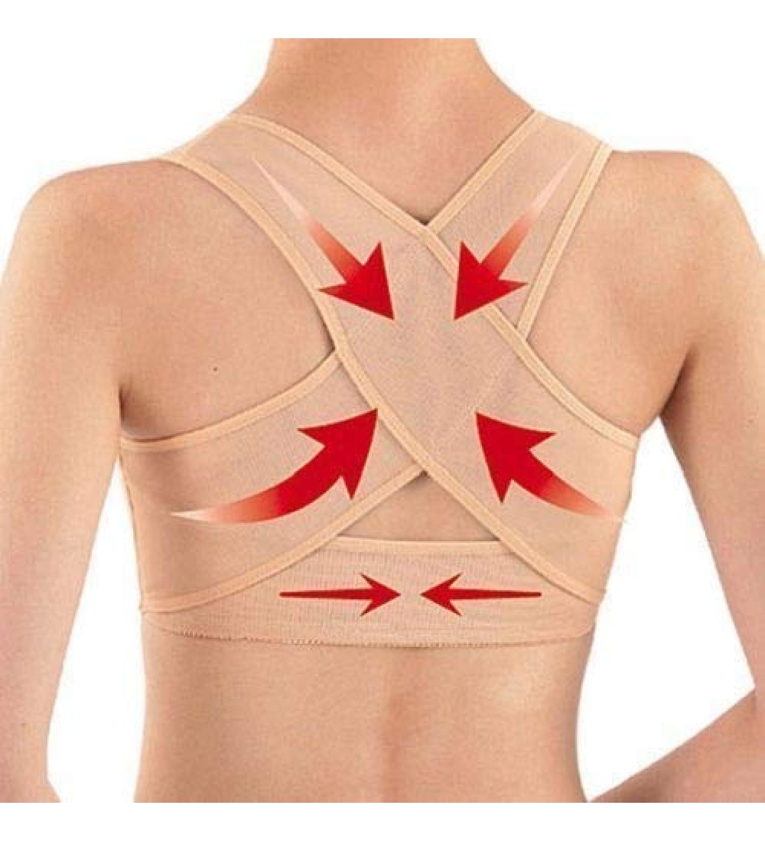 Spine Back Straightener - Upper Back Support Brace for Adults Adjustable Back Shoulder Posture Corrector Back Brace Posture Corrector for Women Men Body Wellness Posture Corrector Better life - Buy Online on GoSupps.com