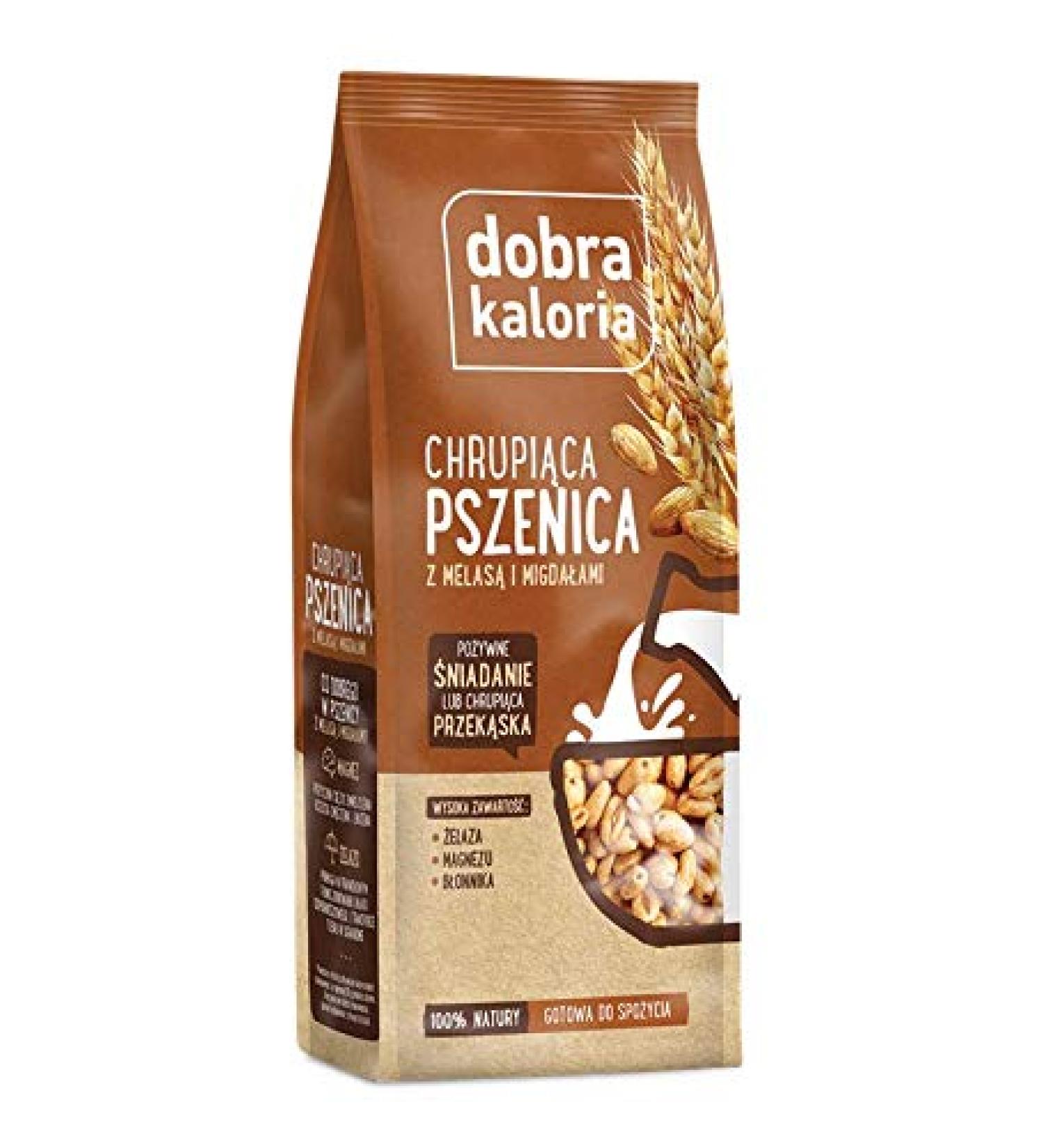 Crunchy wheat with molasses and almonds 120 g Dobra Kaloria