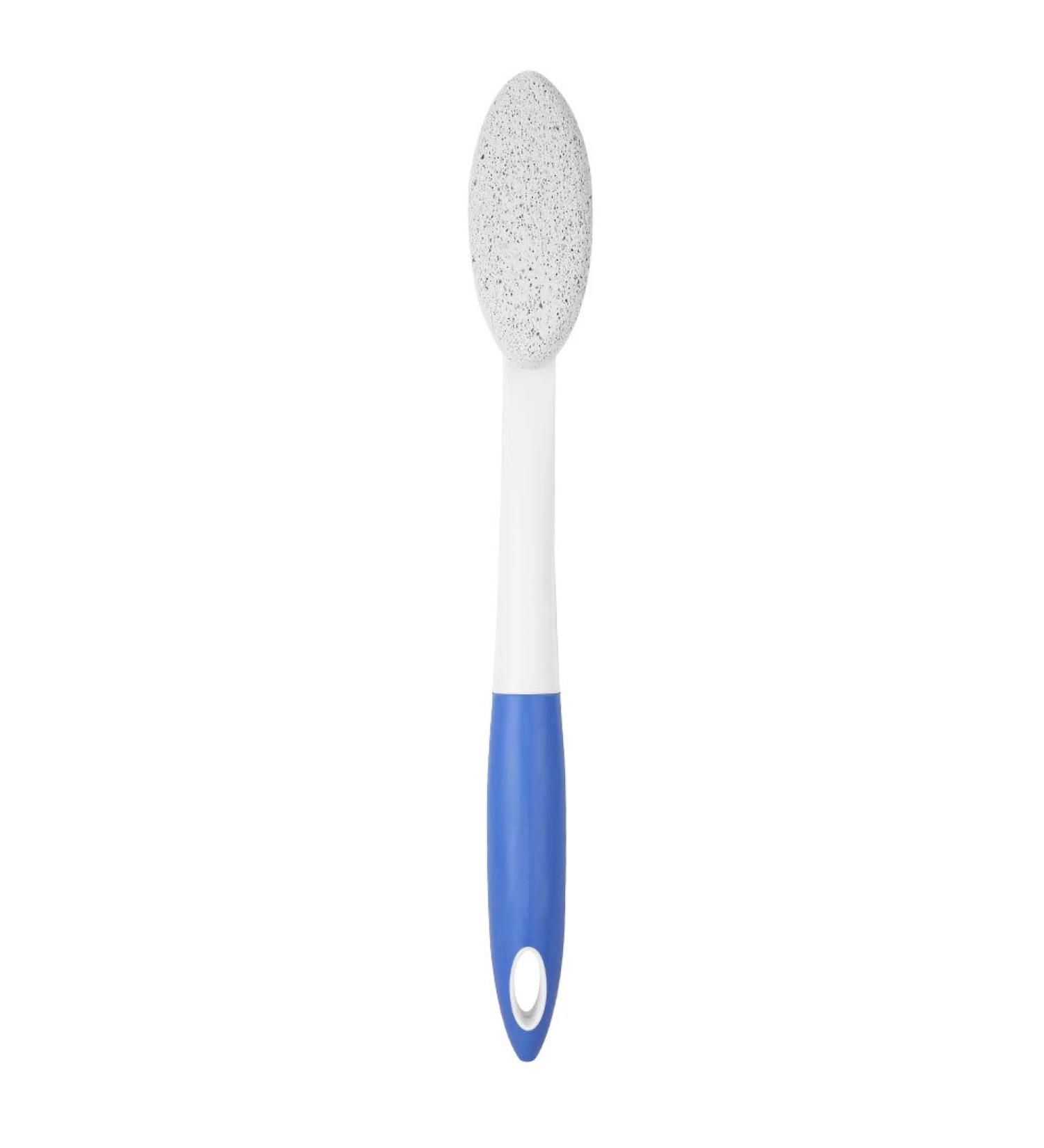 Long Handle Pedicure Paddle Kit Tool with Pumice Stone for Feet for Foot Care Callus Hard Skin Removal for Feet and Hands Natural Foot Scrub for Removing Dead Skin - Buy Online on GoSupps.com