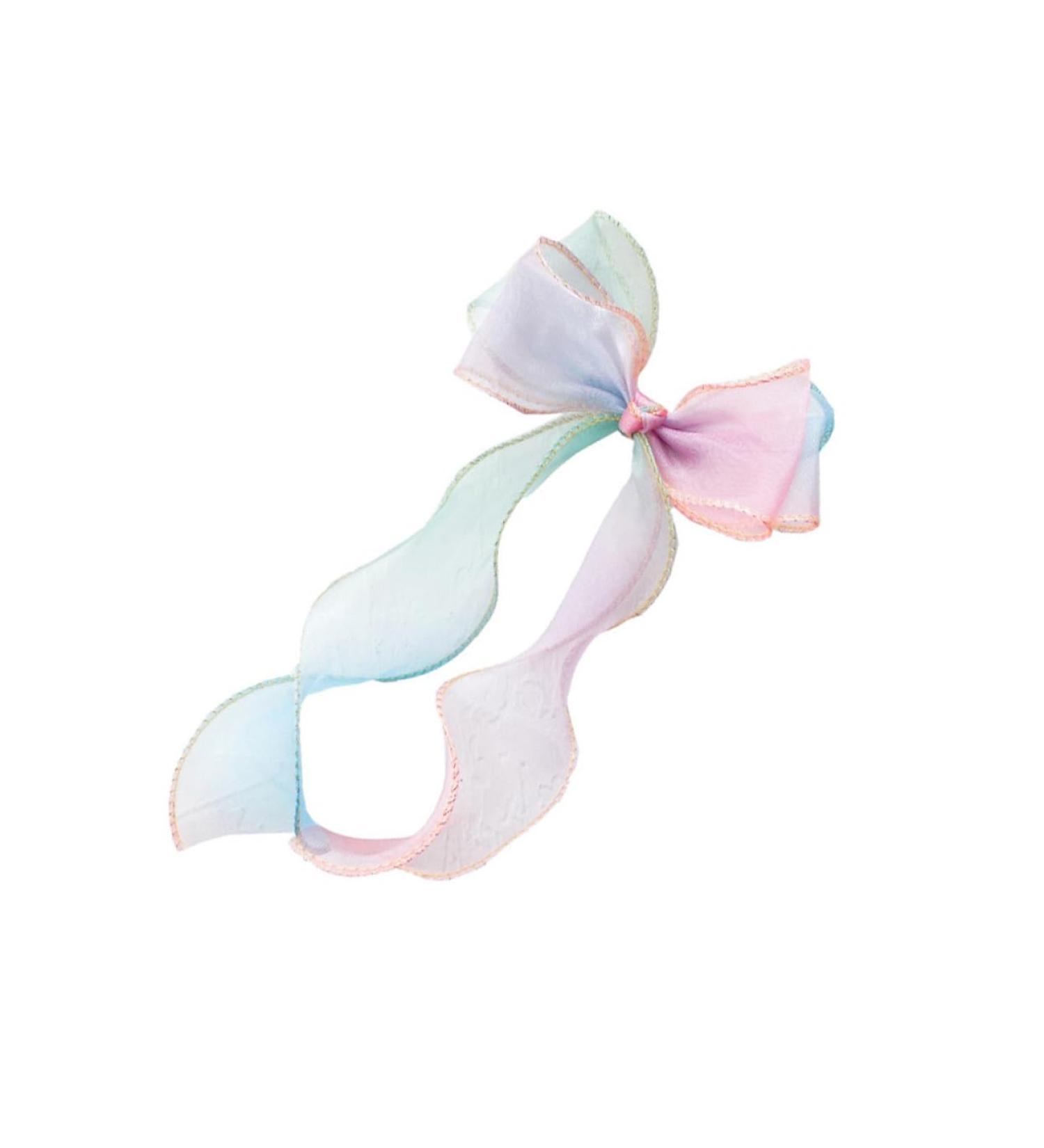 Beavorty 1pc streamer hairpin double hair bows big hair bows girl hair bows Women Barrettes hair clips for bows girls hair snap clip baby decor Girl Hair Clip child Fashion Hair ring fabric - Buy Online on GoSupps.com