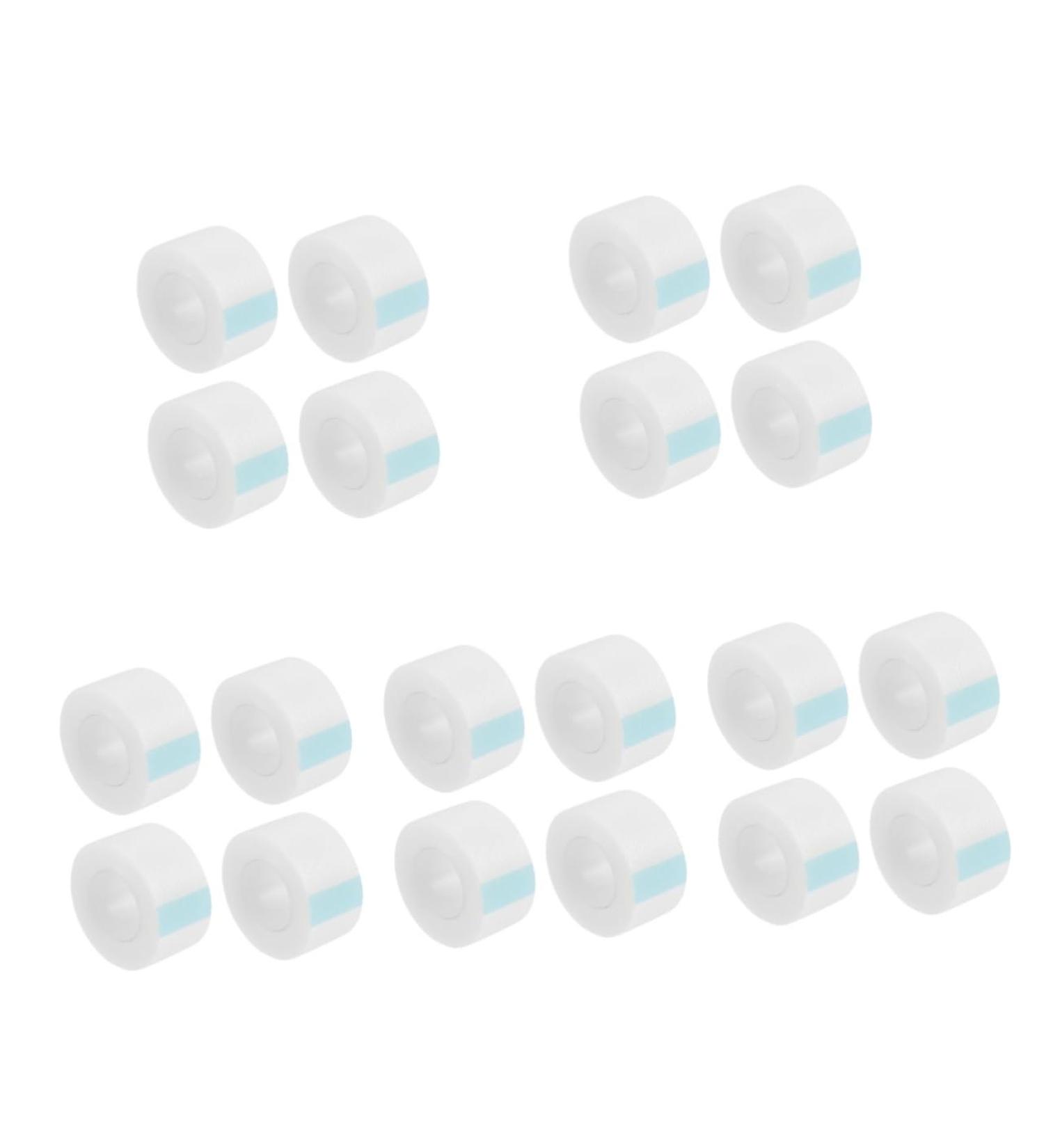 MAGICLULU 20 Rolls Adhesive Eyelid Tape Body Invisible Tape Instant Eyelid Lifter Pearl Ponytail Hair Clip Clear Gaffer Tape Eye Lift Strip or White Beauty Stickers Easy to Tear - Buy Online on GoSupps.com