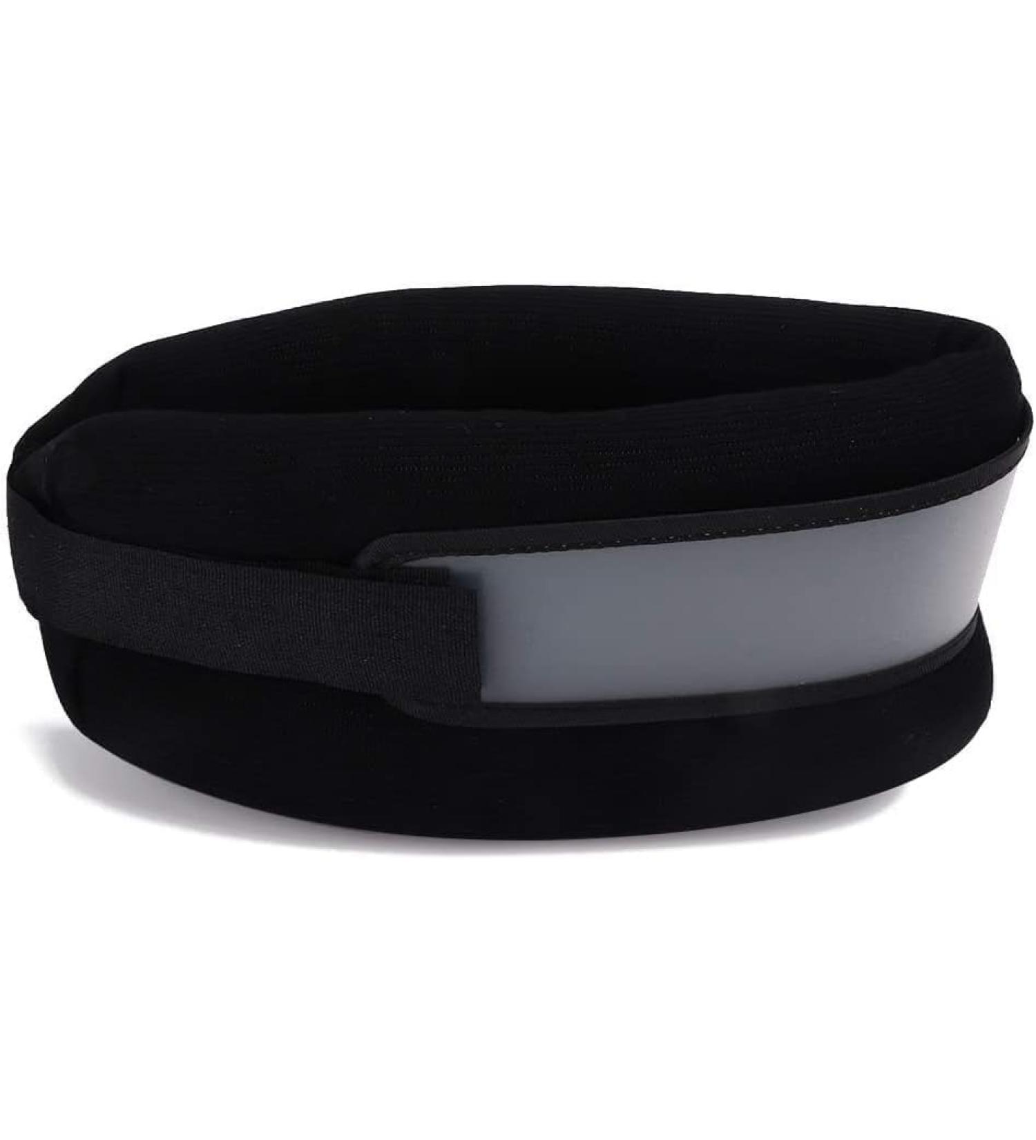 Adjustable Ininosnp Neck Pull Device & Stretcher - Breathable Collar for Pain Relief & Neck Support - Black - Buy Online on GoSupps.com