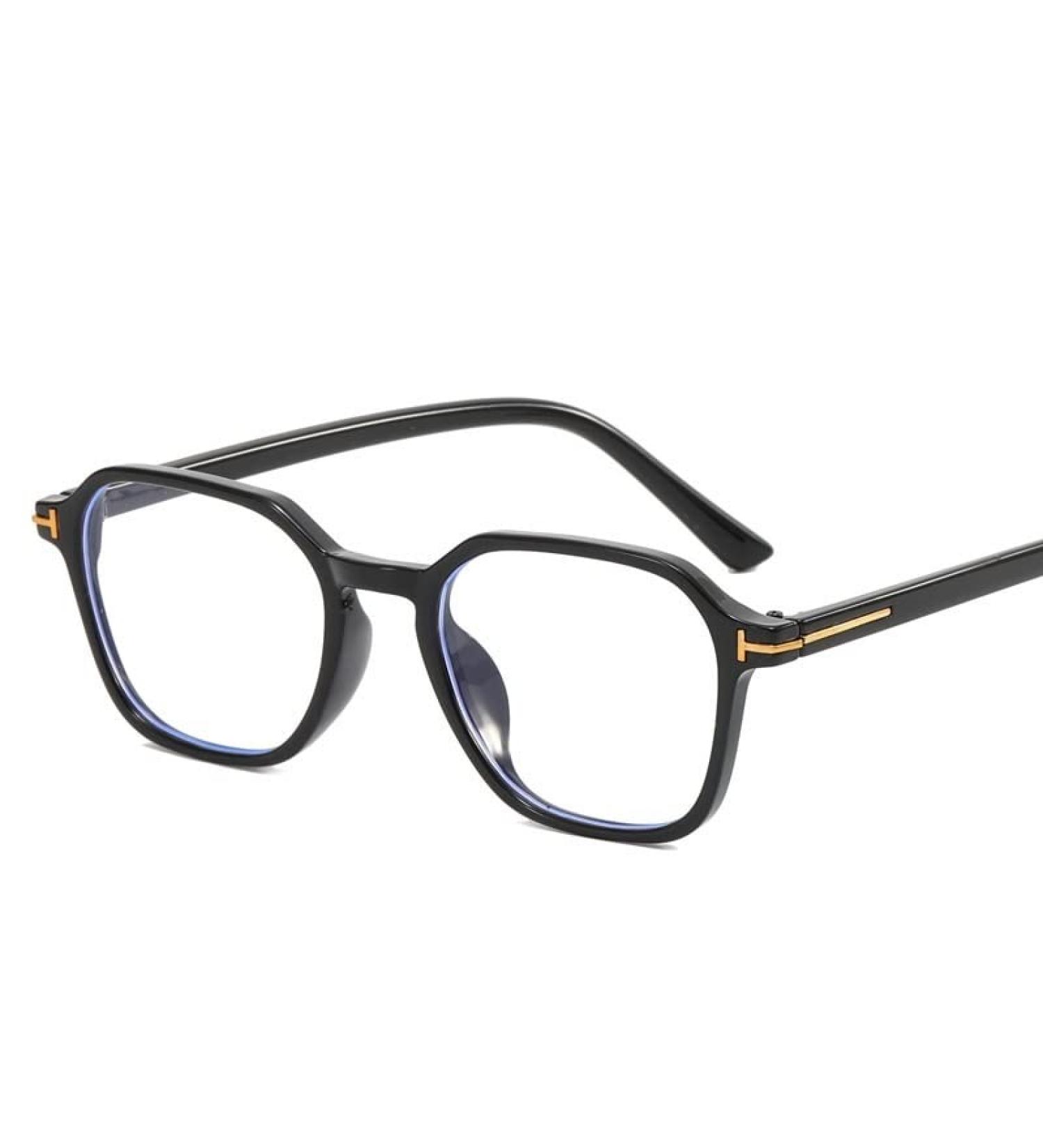 Buy PARWANA Sturdy Anti Blue Light Reading Glasses +350 for Men & Women | Ergonomic Computer Readers | Combat Eyestrain | Stylish Black Eyewear - Buy Online on GoSupps.com