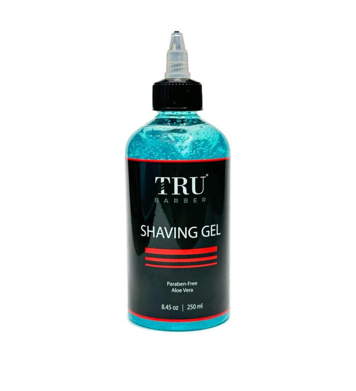 TRU BARBER Shaving Gel for Men | Ultimate Straight Razor Shave & Smooth Edging - Buy Online on GoSupps.com