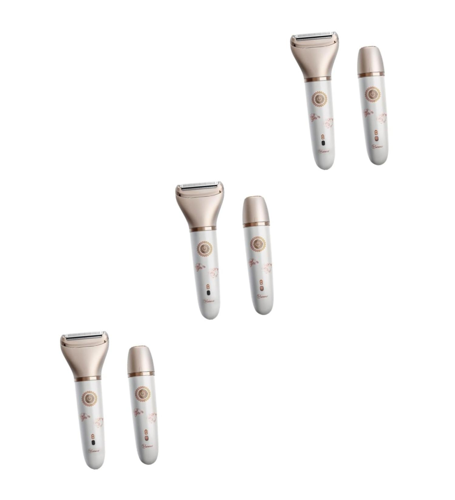 Fomiyes 3-Piece Bikini Trimmer Set for Women - Armpit Hair Removal Shower Gel & Clipper Device - Buy Online on GoSupps.com
