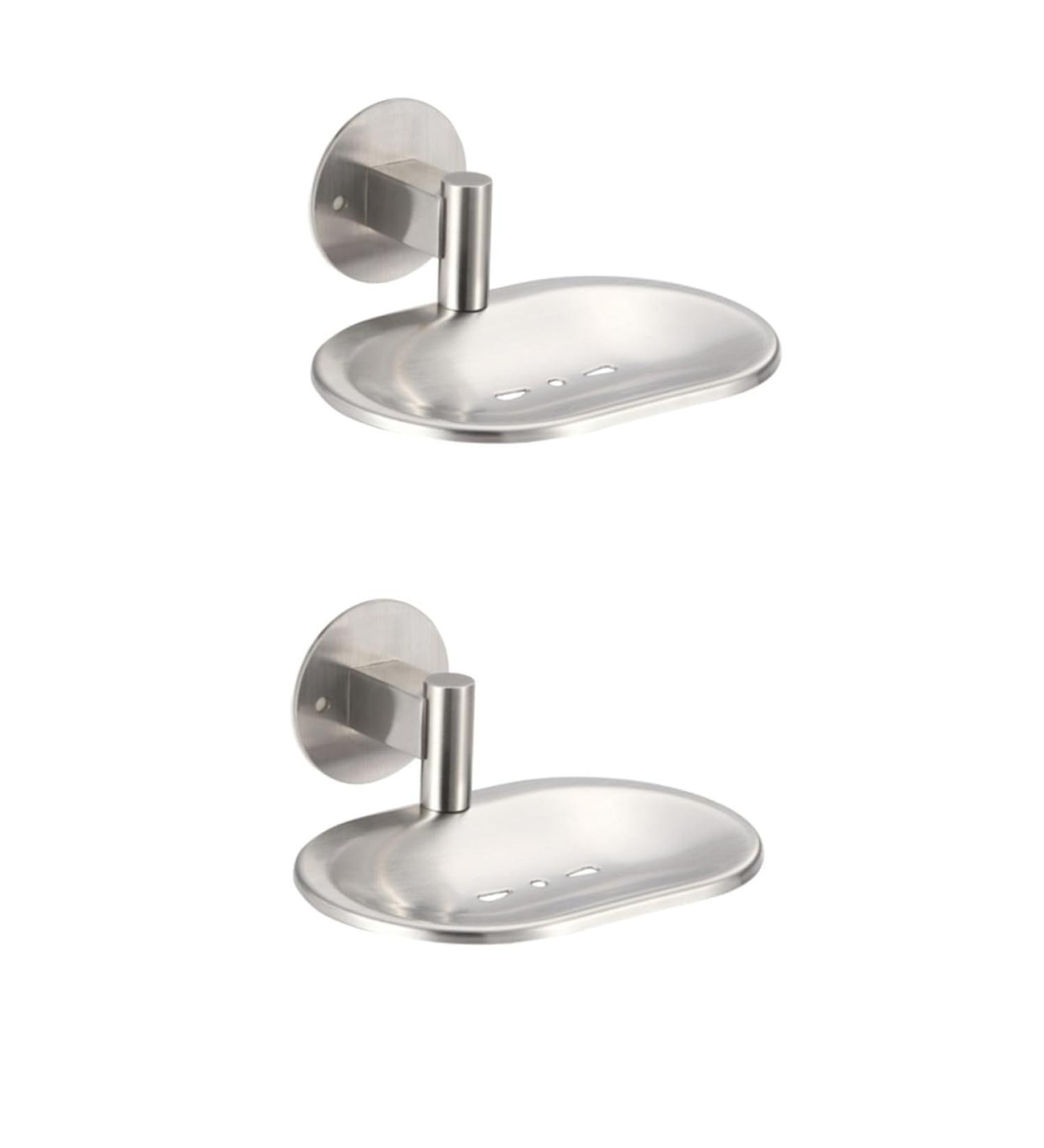 Ciieeo 2pcs 304 Stainless Steel Soap Holder Stair Basket Bottle Drying Rack Bathroom Accessories Soap Organizer Strawberry Mug Soap Storage Soap Dish Bathroom Soap Holder Soap Box - Buy Online on GoSupps.com