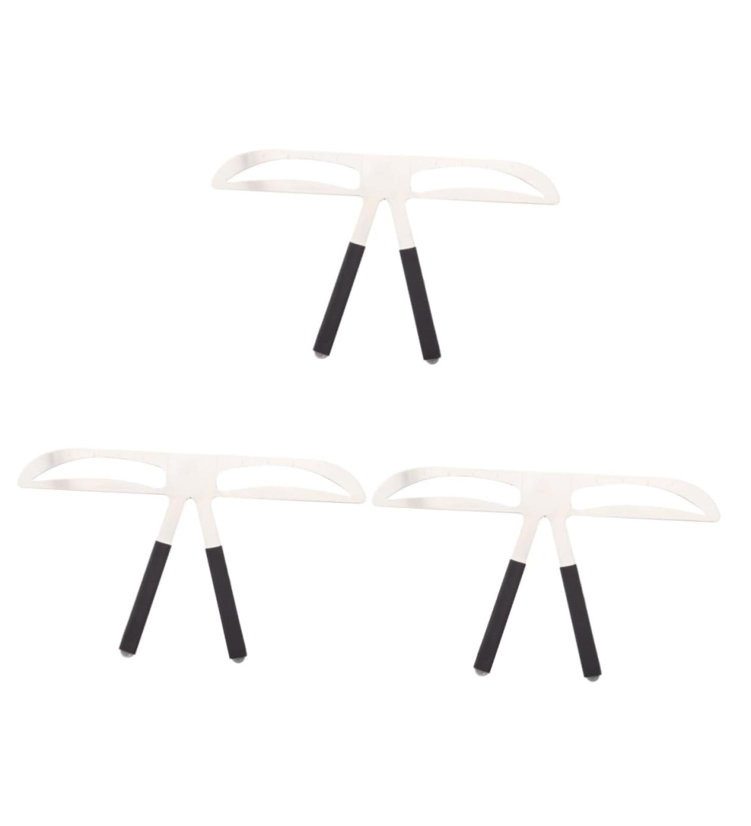 FRCOLOR 3pcs Make up Kit Molds Eyebrow Shaper Stencil Kits Women Eyebrow Ruler Tool Shaping Balance Ruler 1 count (Pack of 1) As Shownx3pcs - Buy Online on GoSupps.com