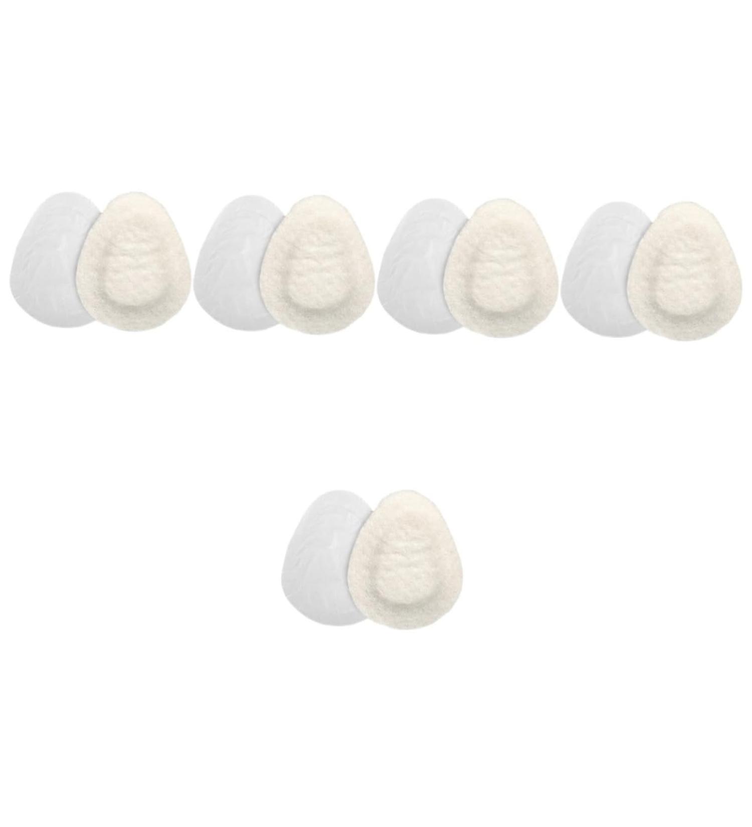 FOMIYES Sponge Forefoot Pad - 5 Pairs Felt Insoles & Metatarsal Pads for Women - Cushions for Heels & Half Shoes - White Foot Care Solutions - Buy Online on GoSupps.com