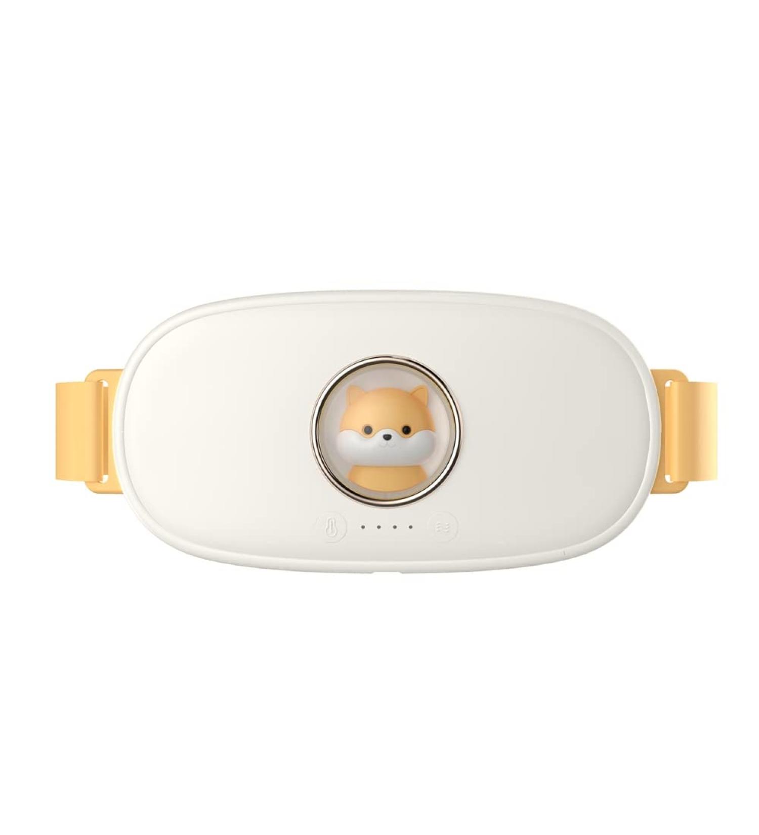 Dariokki Heating Belt for Pain Relief | Uterus Warmth & Menstrual Comfort | Women's Heated Massage Belt - White - Buy Online on GoSupps.com
