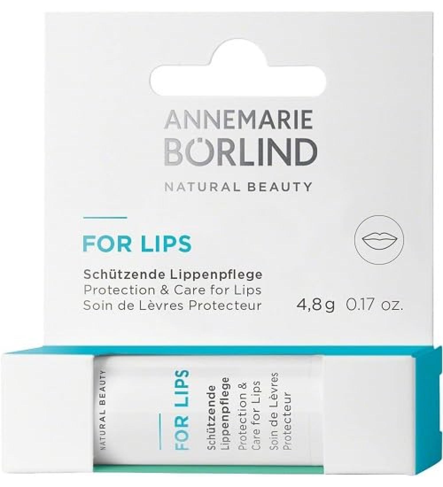 Annemarie B rlind lip care for lips (5 g) - protective lip care natural care and protection for brittle and dry lips suitable for every season and time of day