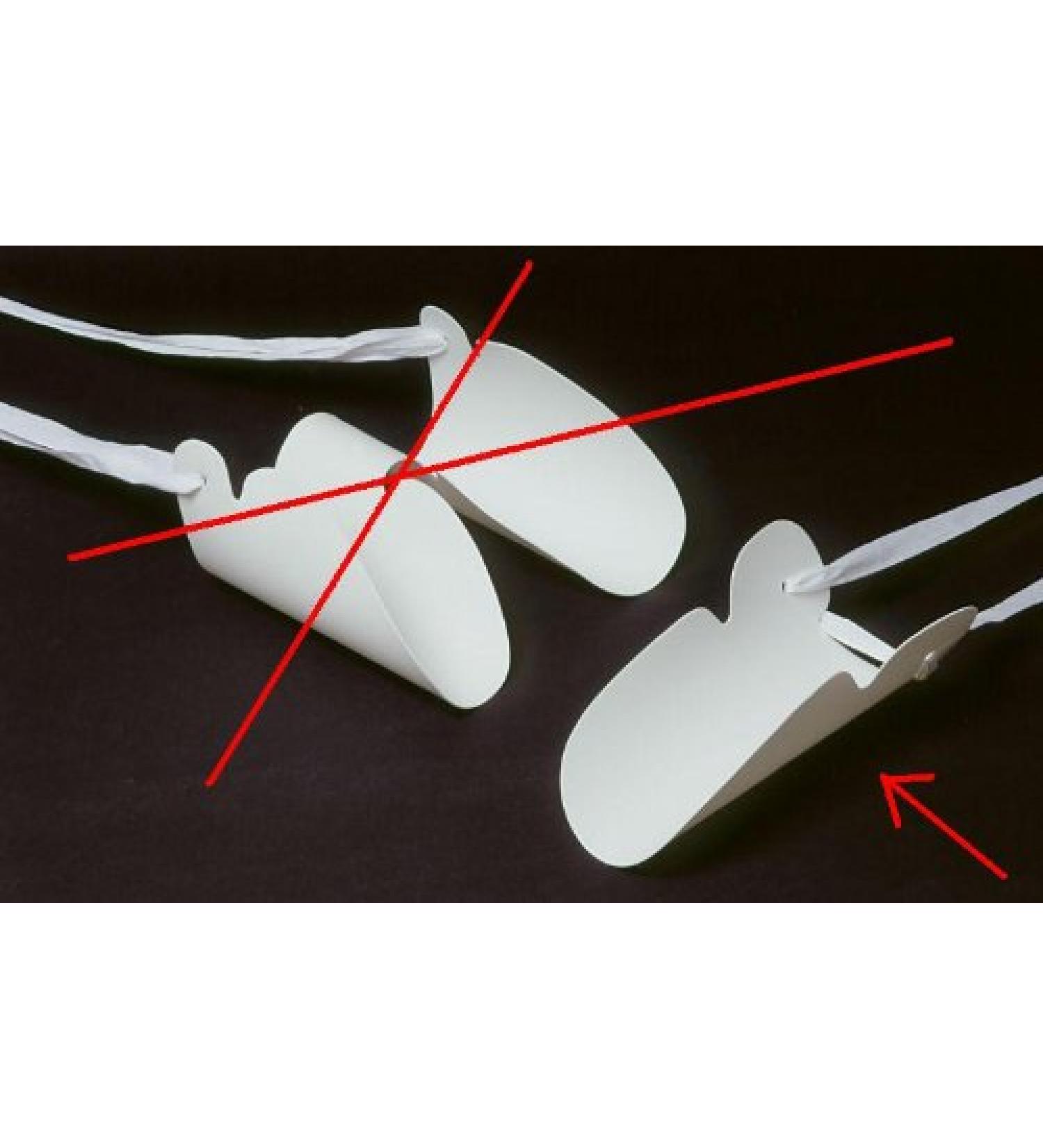 Plastic stocking puller with straps