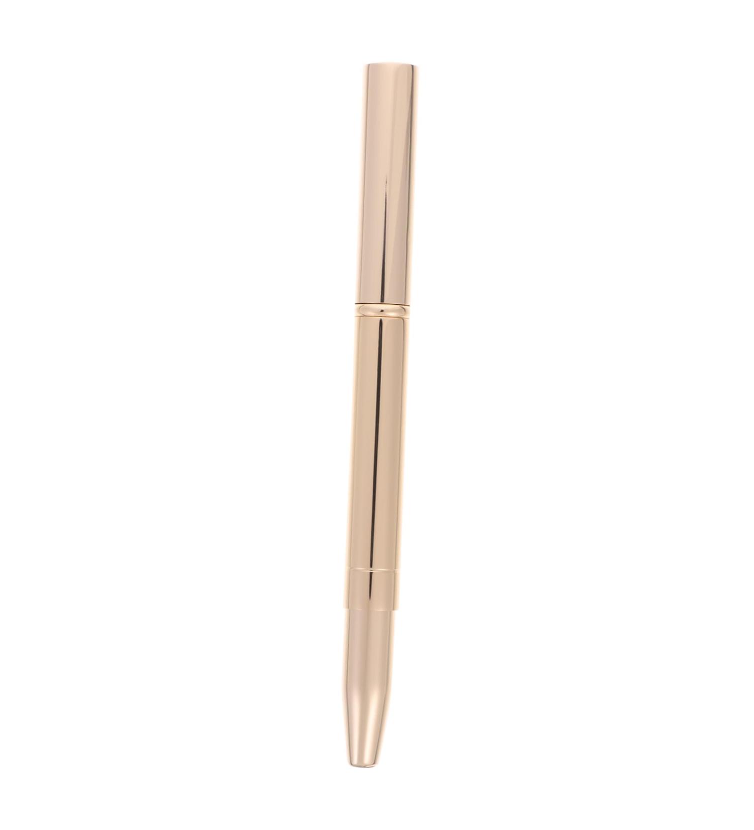 minkissy Double Ended Lipstick Brush Lip Brush for Lipstick Portable Lip Brush Cosmetics Brush Eyeshadow Makeup Brush Lip Mask Brush Eyeshadow Brush Major Powder Brush Miss Artificial Fiber 12x1x1cm Golden - Buy Online on GoSupps.com