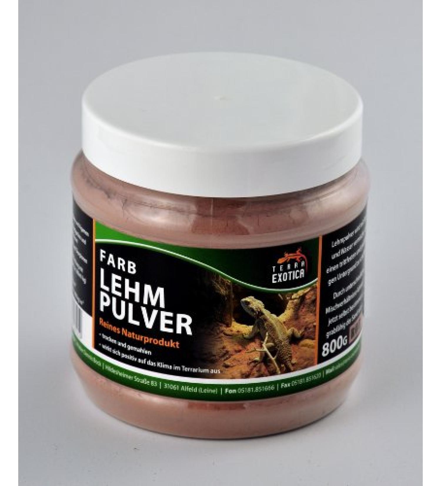 Terra Exotica clay powder - red 800 g in can