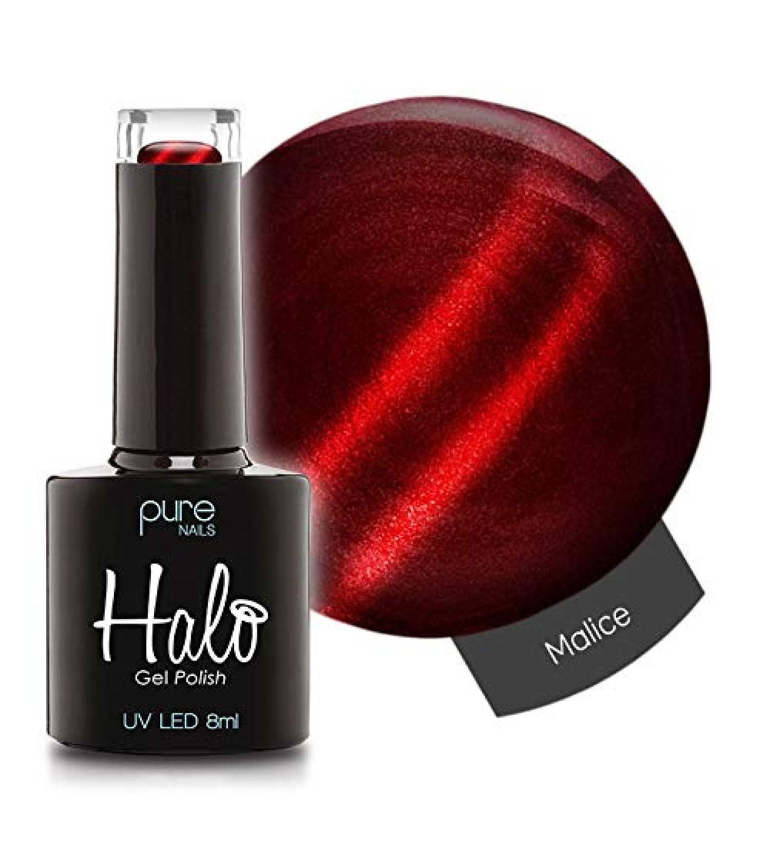 Halo Gel Polish *Full Range 8ml* **CHOOSE YOUR COLOUR(S)** (Malice N2789) Malice N2789 8 ml (Pack of 1)