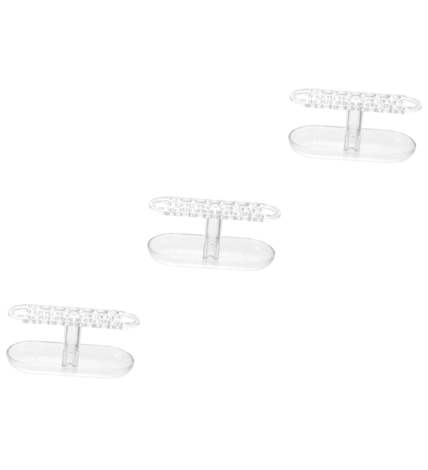 FOMIYES 3pcs Silicone Containers Makeup Brush Stand Holder Eyebrow Pencil Supply Dryer Cosmetic Rack Paint - Buy Online on GoSupps.com