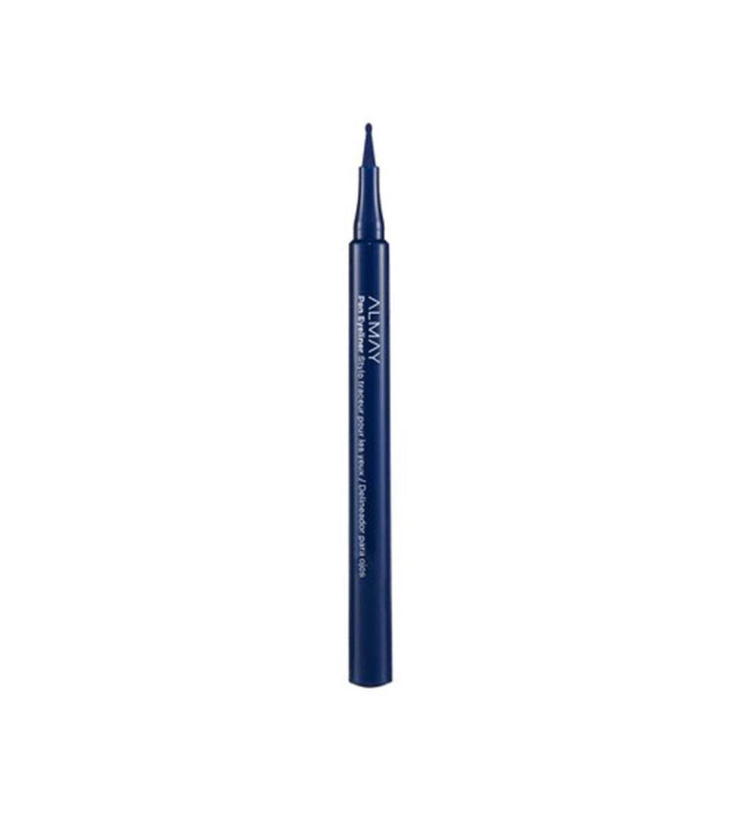 Almay Pen Eyeliner Eye Liner Ball Point Tip 210 Navy (Pack of 2)