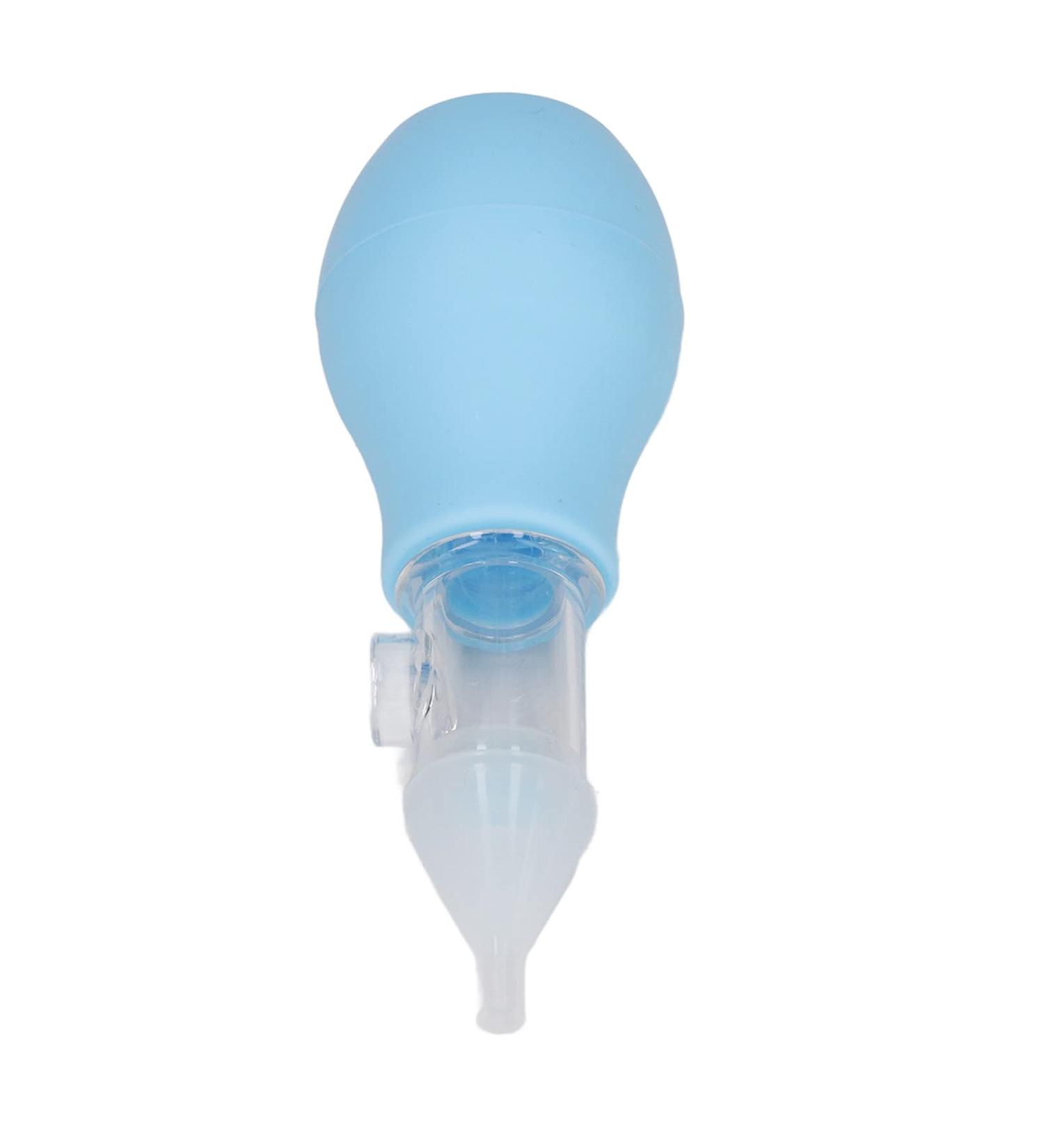 Baby Nasal Aspirator - Easy Squeeze Reusable Nose Sucker for Newborn Health Care - Buy Online on GoSupps.com