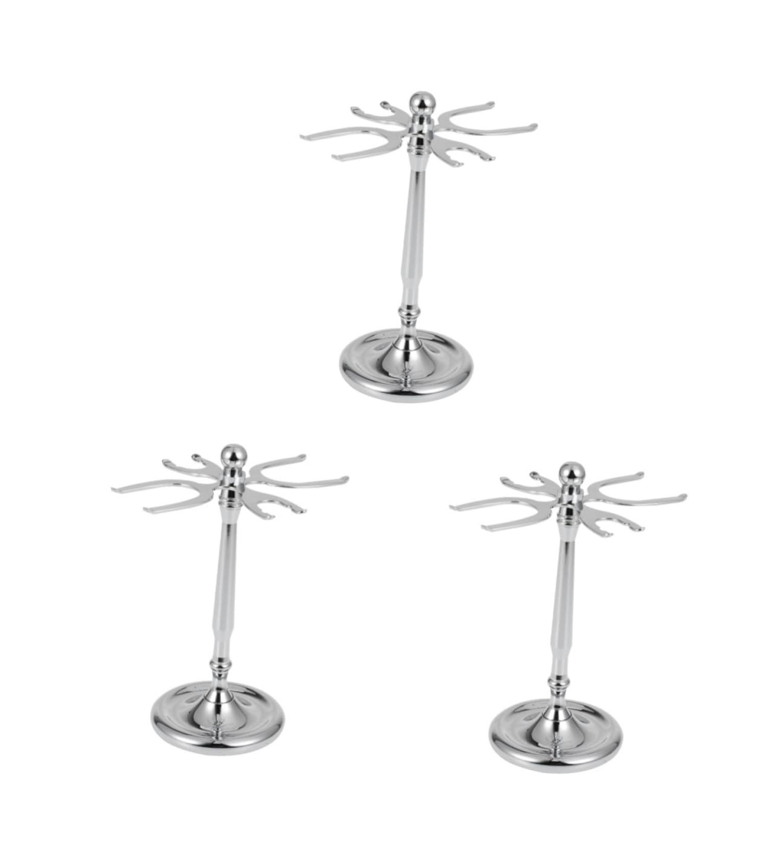 FOMIYES 3pcs Stainless Steel Razor Stand Set - No Trace Design for Ultimate Durability | International Shipping Available - Buy Online on GoSupps.com