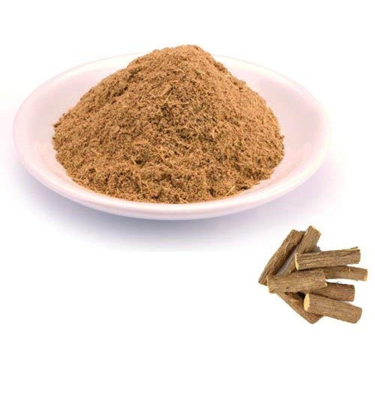 Theglobalstore Mulethi Powder Glycyrrhiza Glabra Yashtimadhu Licorice Root Powder 200gms