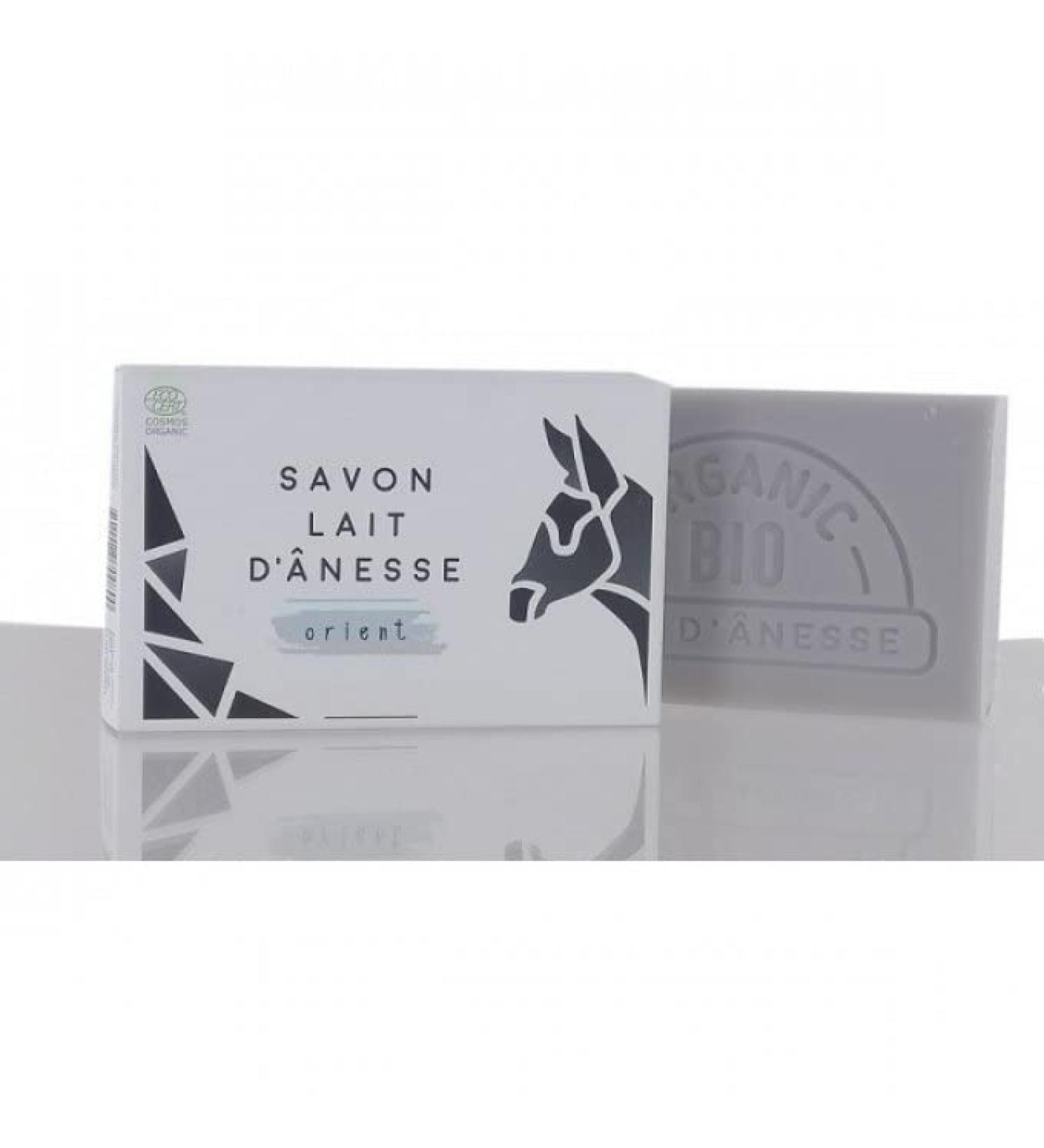 Senteur et beaut Organic donkey milk soap with oriental fragrance - 90g - COSMOS ORGANIC certified - 100% of total ingredients of natural origin