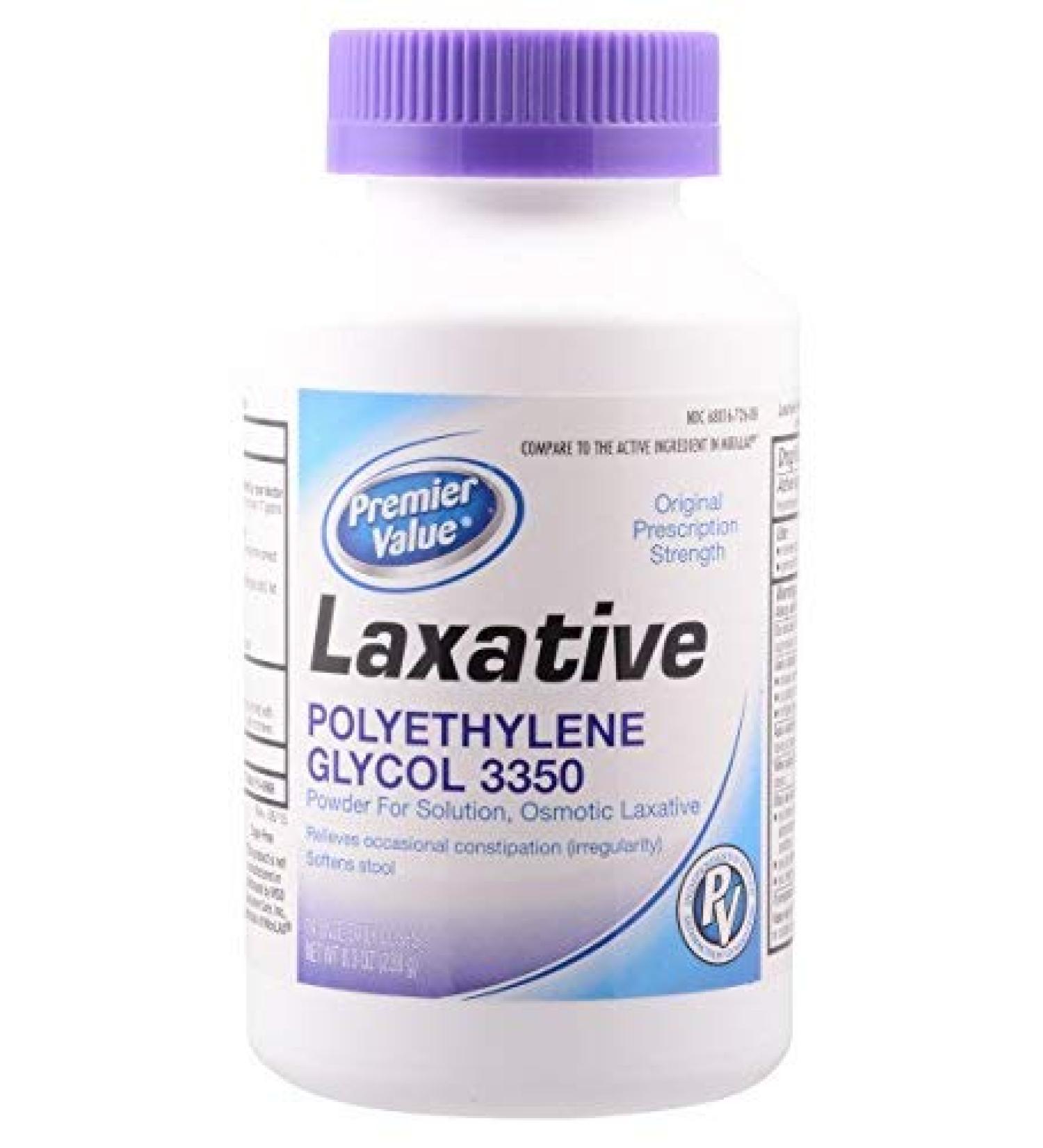 UVUBXT Premier Value Glycolax Laxative 8.3 Ounce