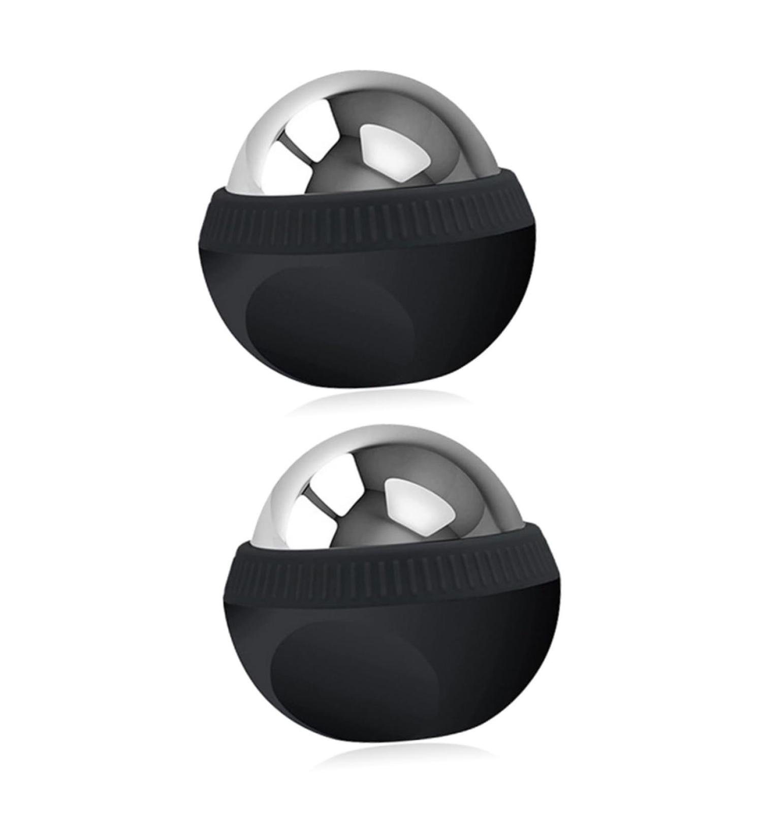 FOMIYES 2pcs Stainless Steel Massage Balls - Portable Body & Foot Massager for Ultimate Relaxation - Buy Online on GoSupps.com