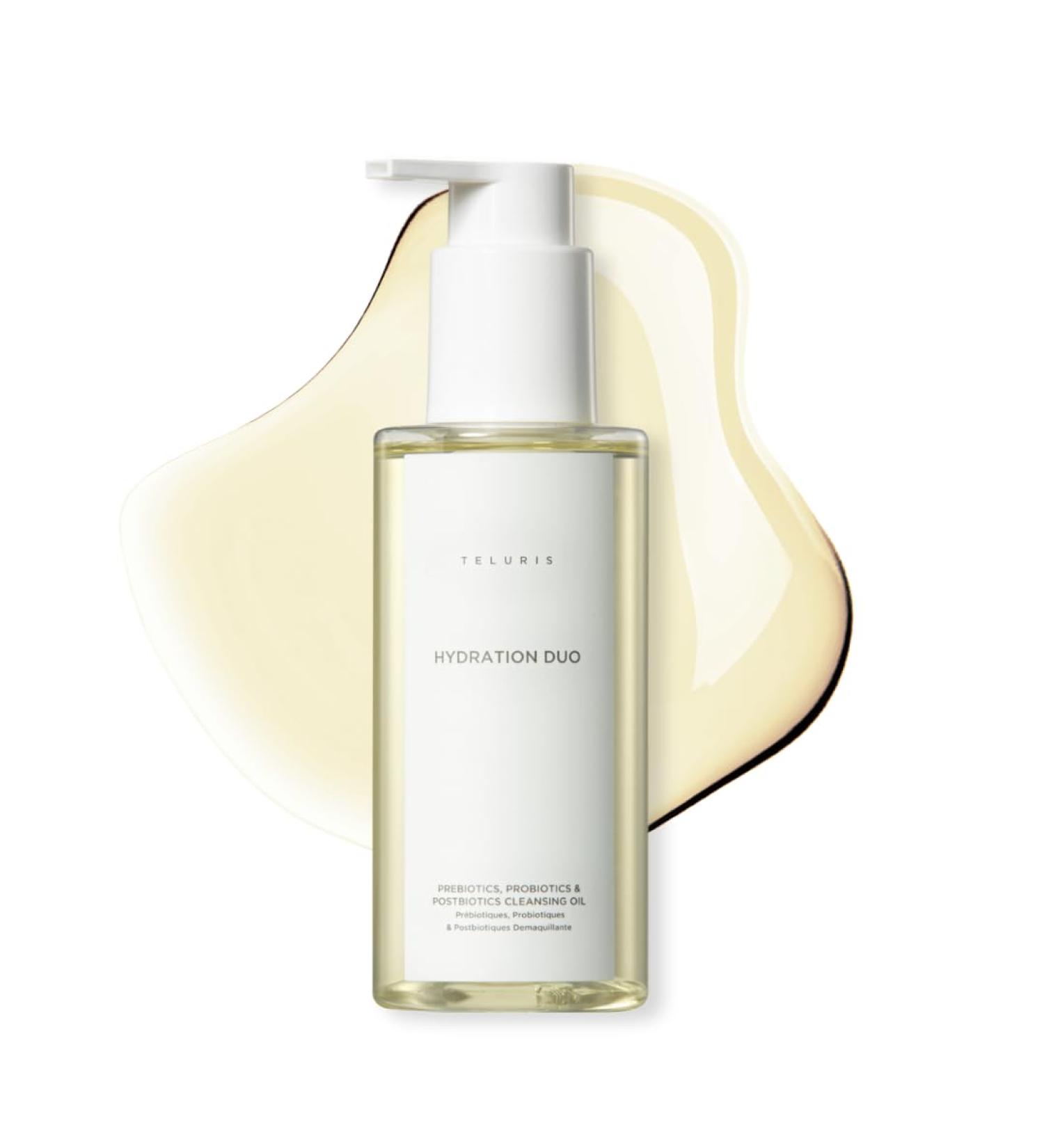 Teluris Hydration Duo Pre Pro & Postbiotics Cleansing Oil Cleansing and make up removing oil (150ml) - Buy Online on GoSupps.com