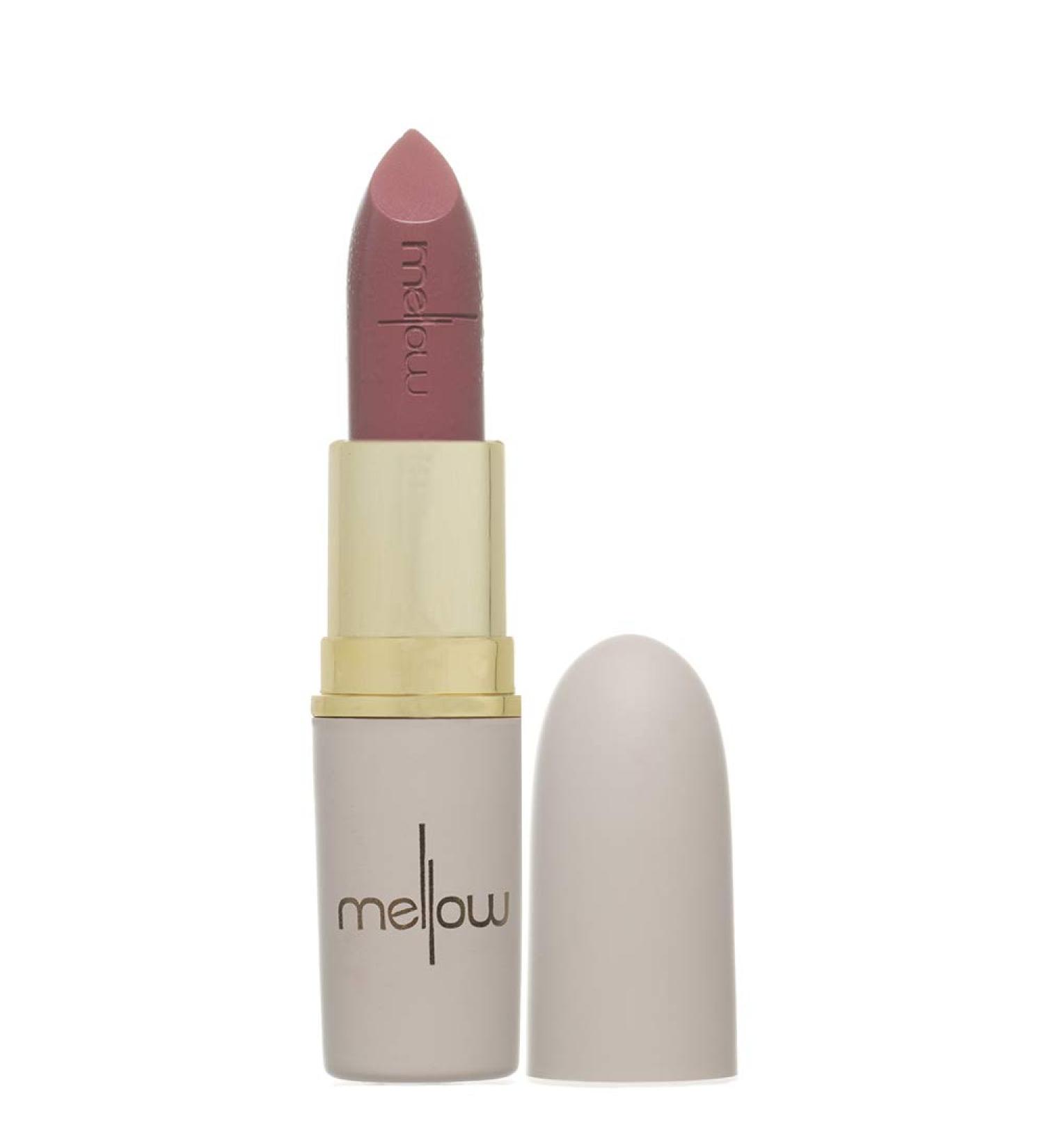 Mellow Long Lasting Matte Nude Lipstick - Smudge Proof & Moisturizing Vegan Formula - Cruelty Free & Paraben Free Lip Makeup - Buy Online on GoSupps.com
