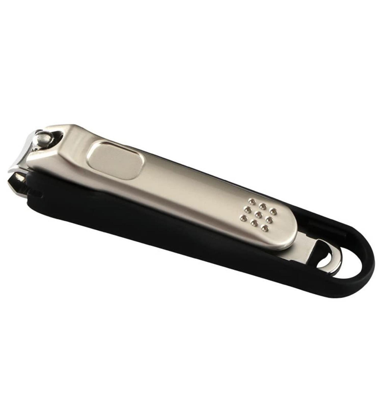 Manicure Kit Nail Clippers Wide Jaw Opening Extra Large Toenail Clippers Cutter for Thick Nails Heavy Duty Fingernail Clippers for Men Seniors Nail Clippers Kit (Color : B Size : L) L B