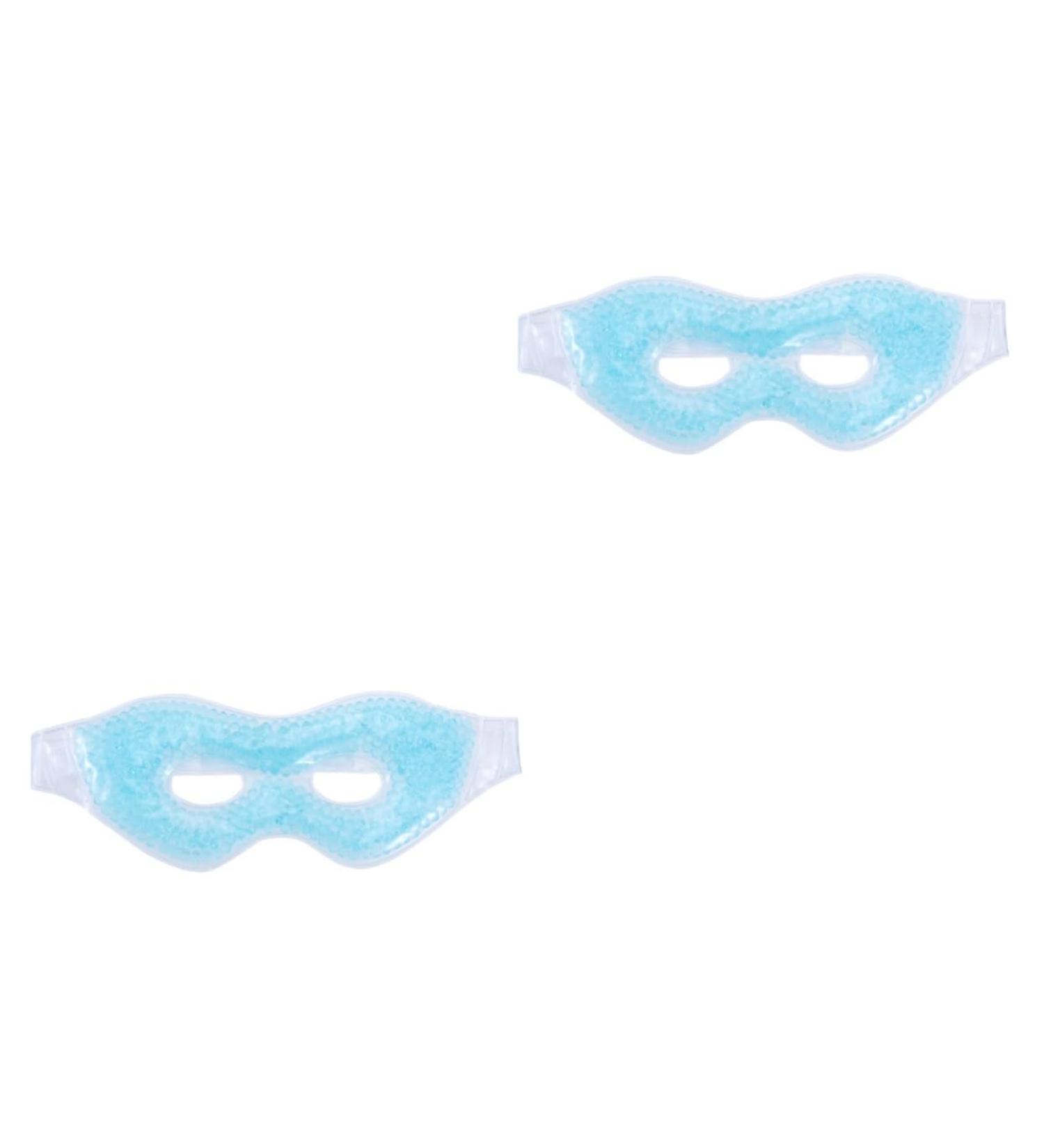 MAGICLULU 2 Pcs Therapeutic Cooling Gel Eye Mask - Soothing Ice Eye Mask for Puffy Eyes & Relaxation - Buy Online on GoSupps.com